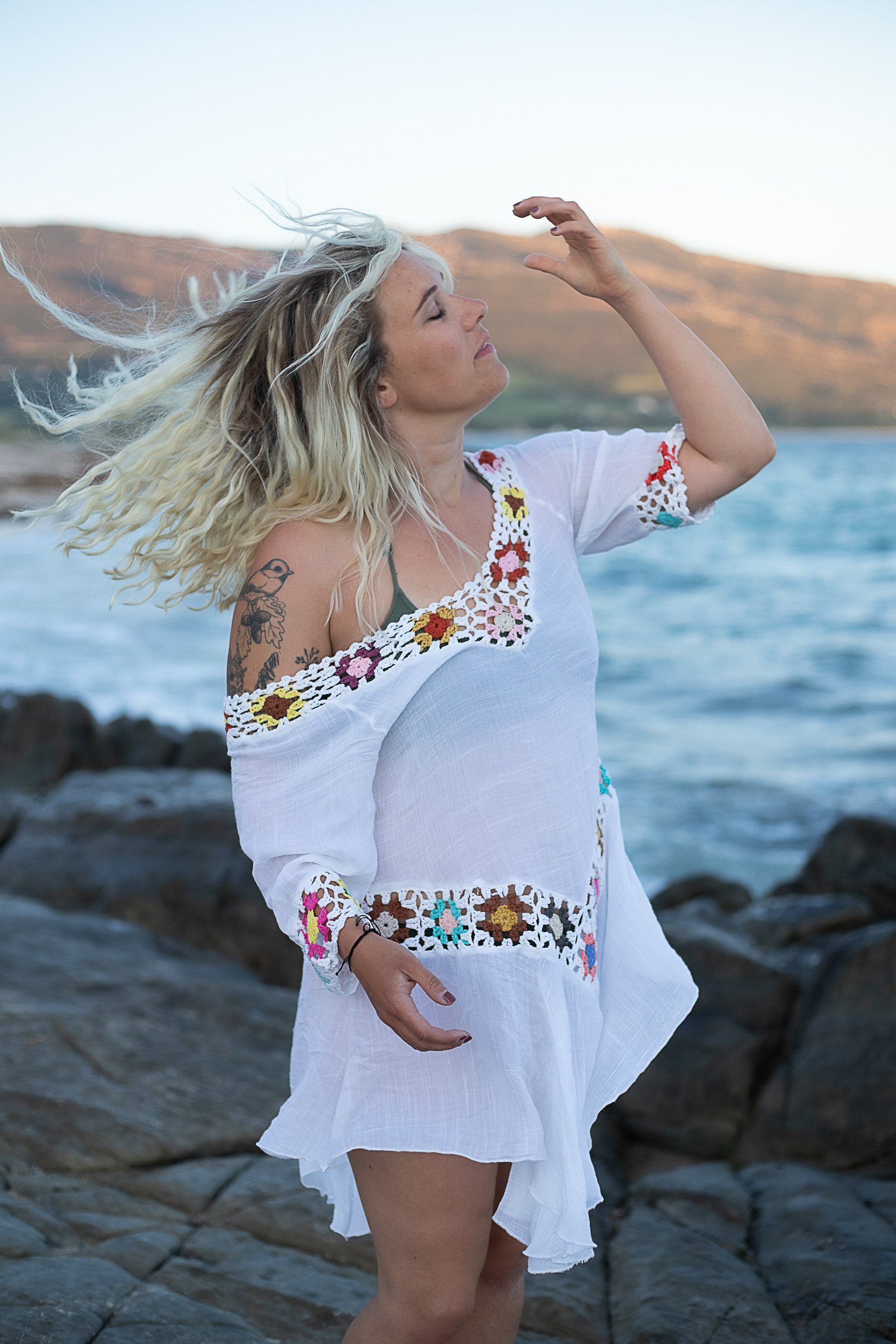 Alina - sunset photoshoot in Punta Paloma, Tarifa