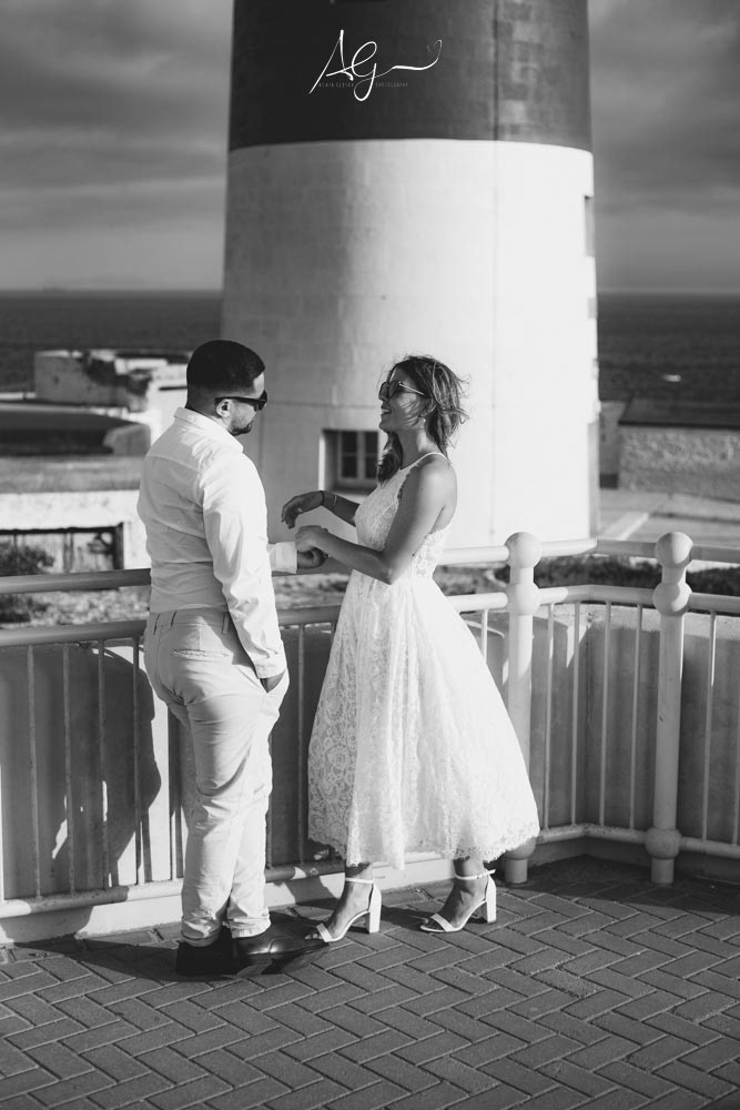Camila & Vitor's elopement - Europa Point, Gibraltar