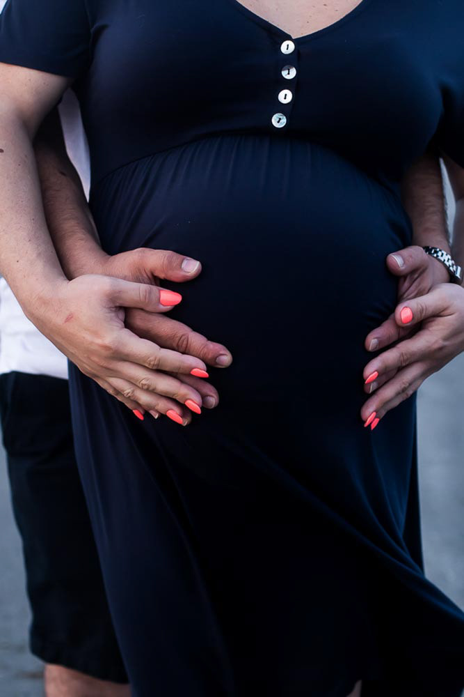 Natural pregnancy session - Marbella