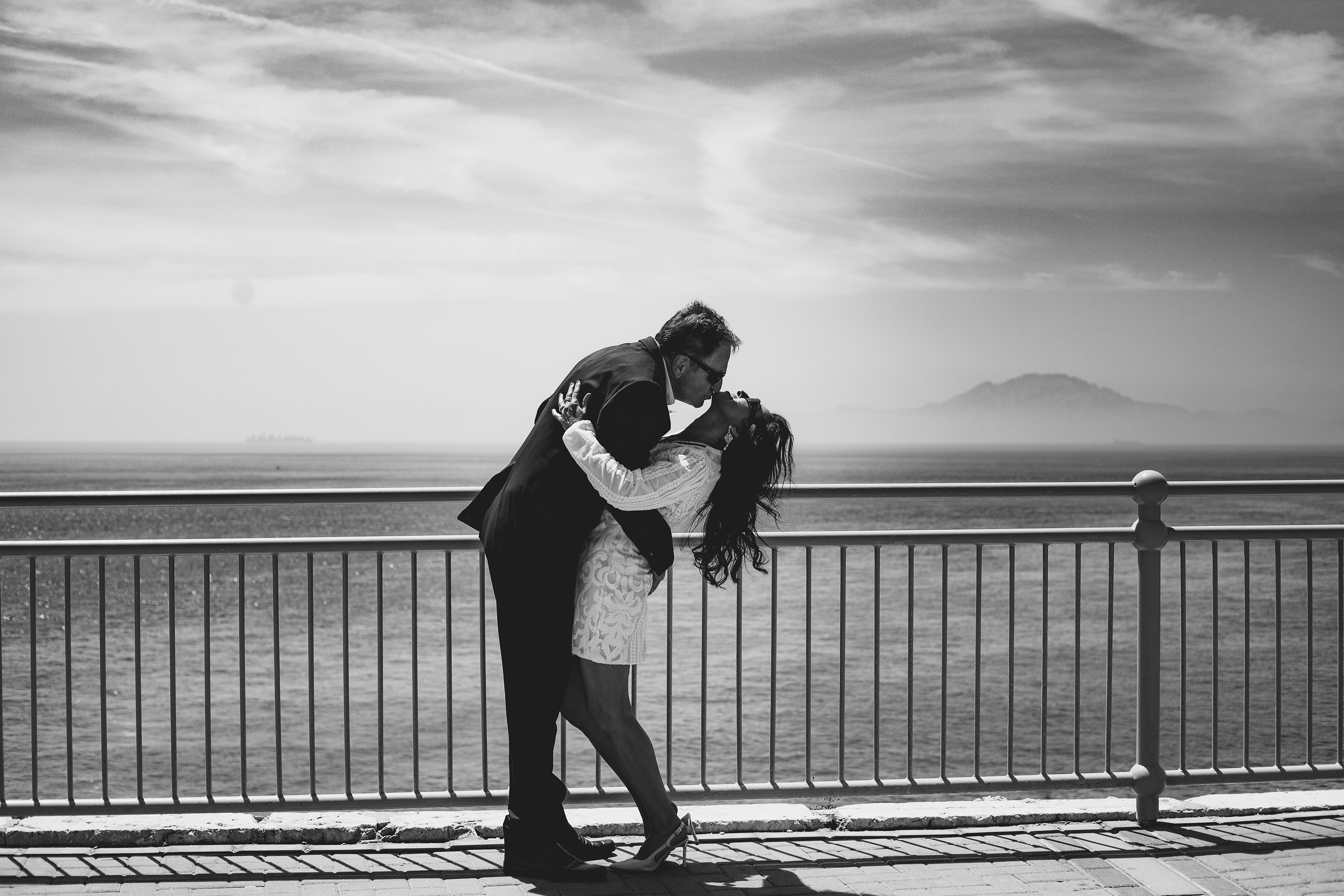 Catherine & Georg - elopement in Gibraltar (Europa Point)