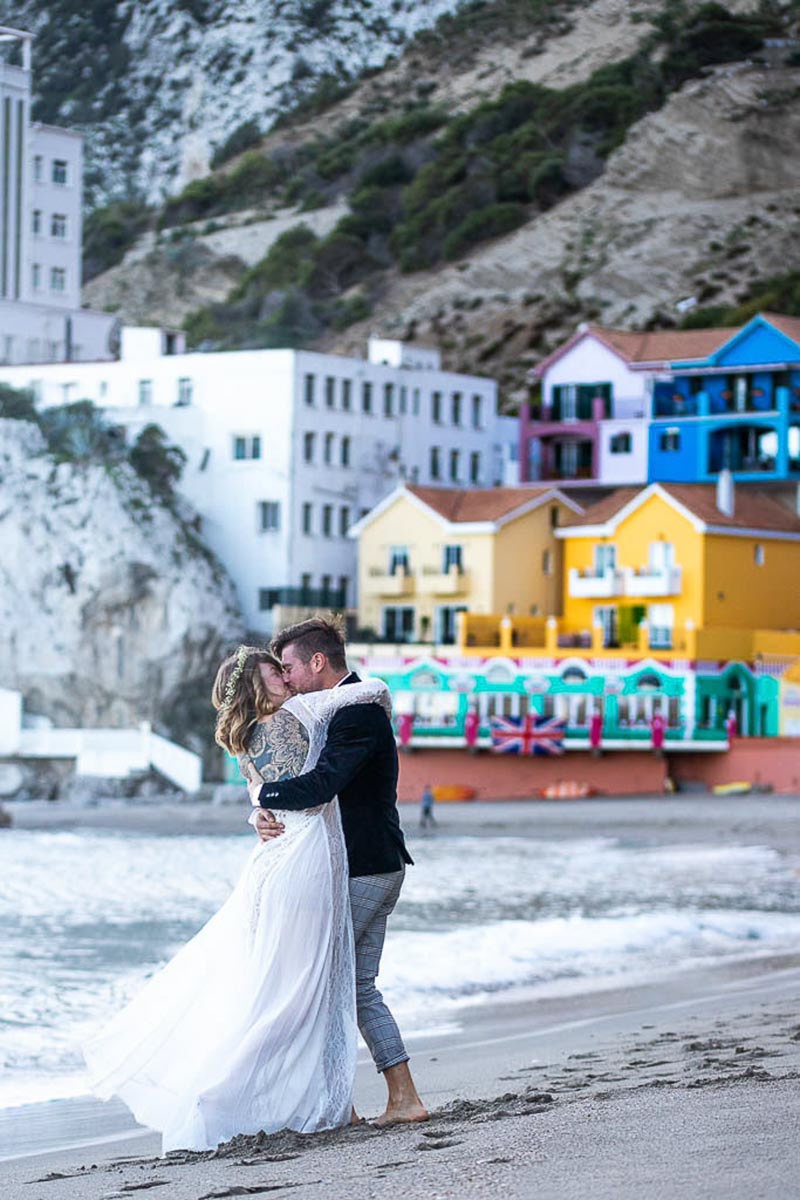 Alana & Jaume - Caleta Beach Gibraltar