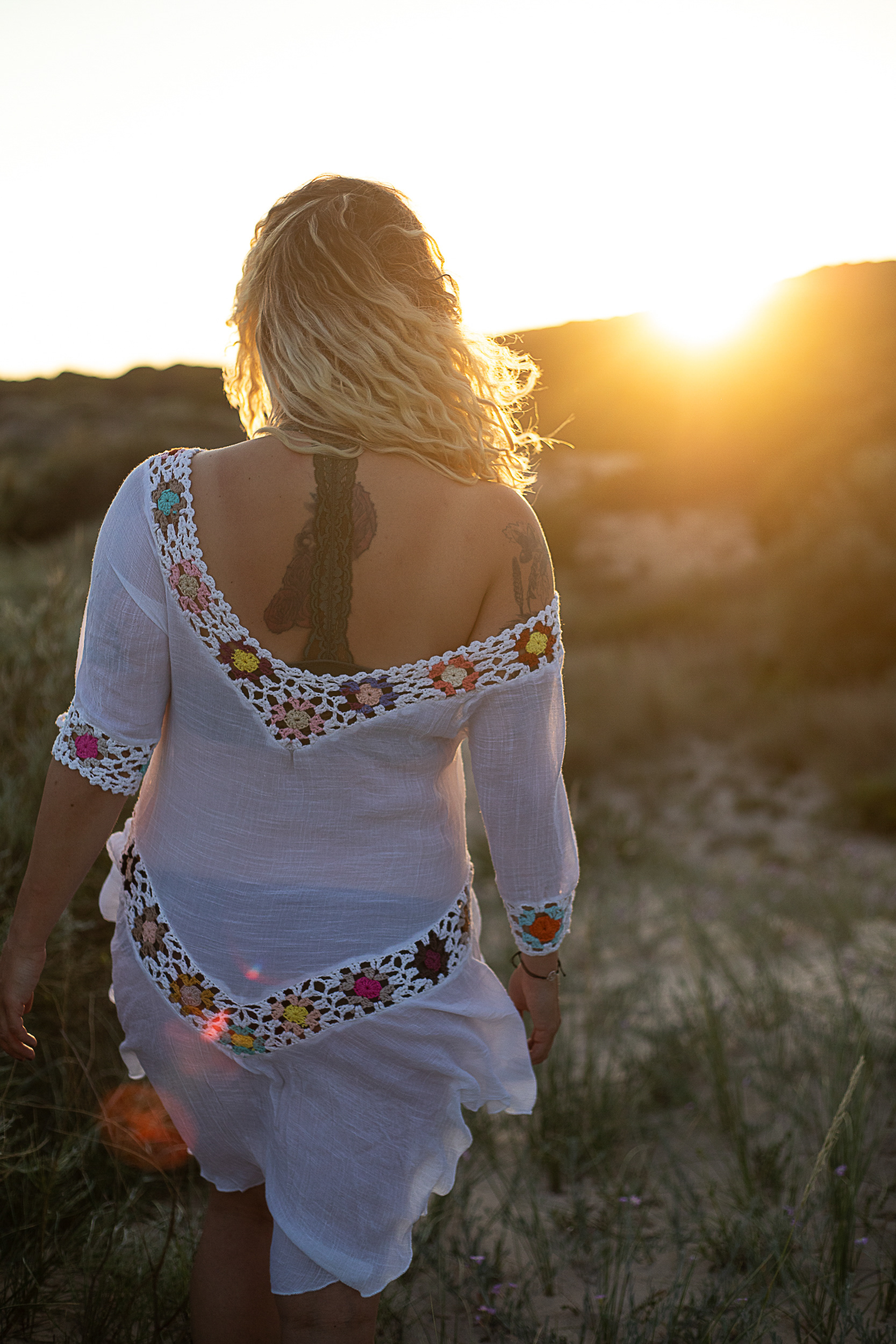 Alina - sunset photoshoot in Punta Paloma, Tarifa