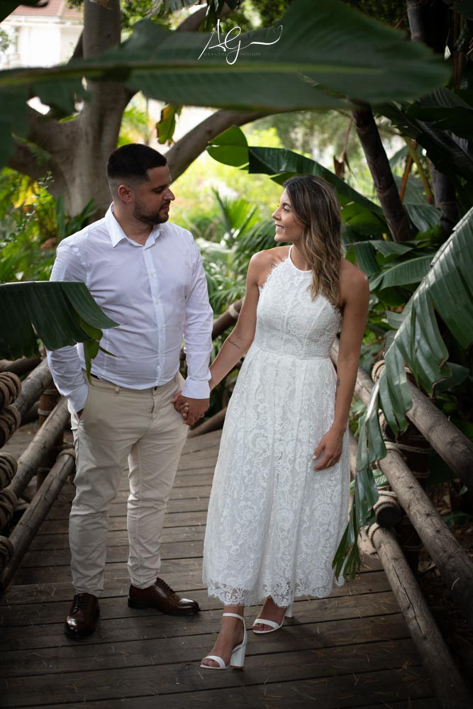 Camila & Vitor's wedding - Alameda Botanic Gardens, Gibraltar