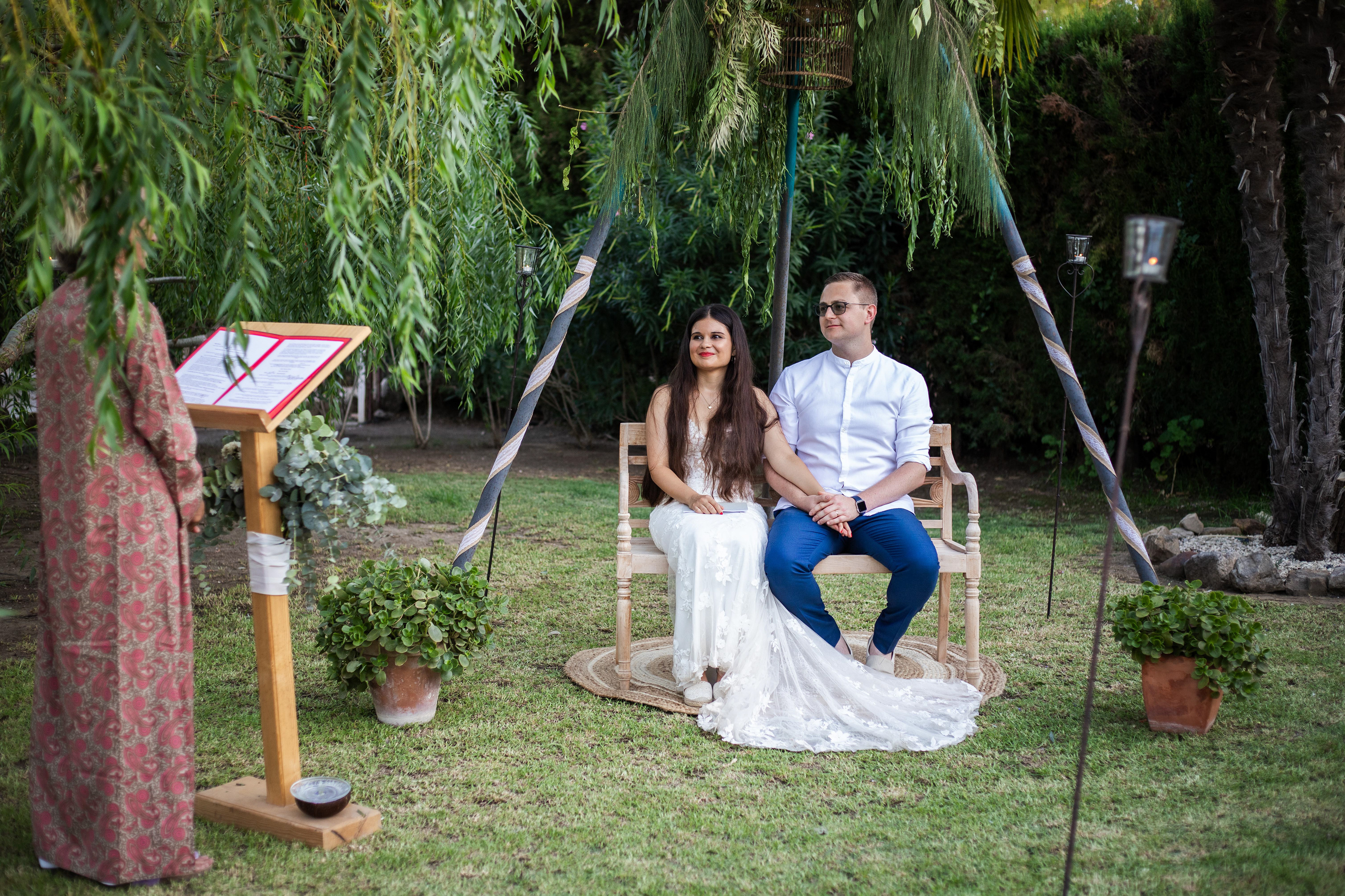 Wedding ceremony - Rancho los Lobos, Spain