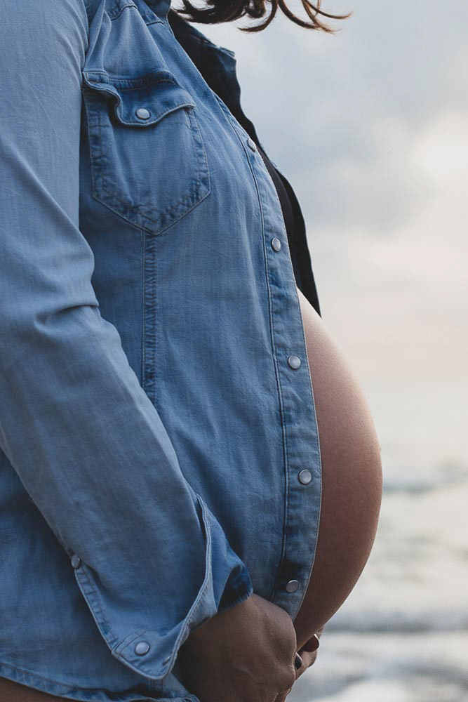 Natural pregnancy session - Marbella