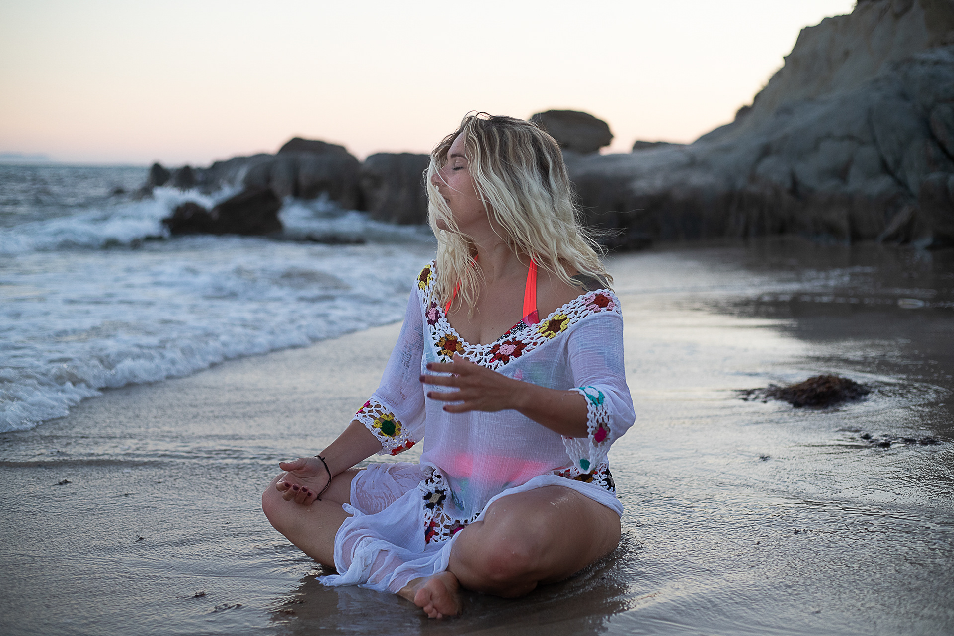 Alina - sunset photoshoot in Punta Paloma, Tarifa