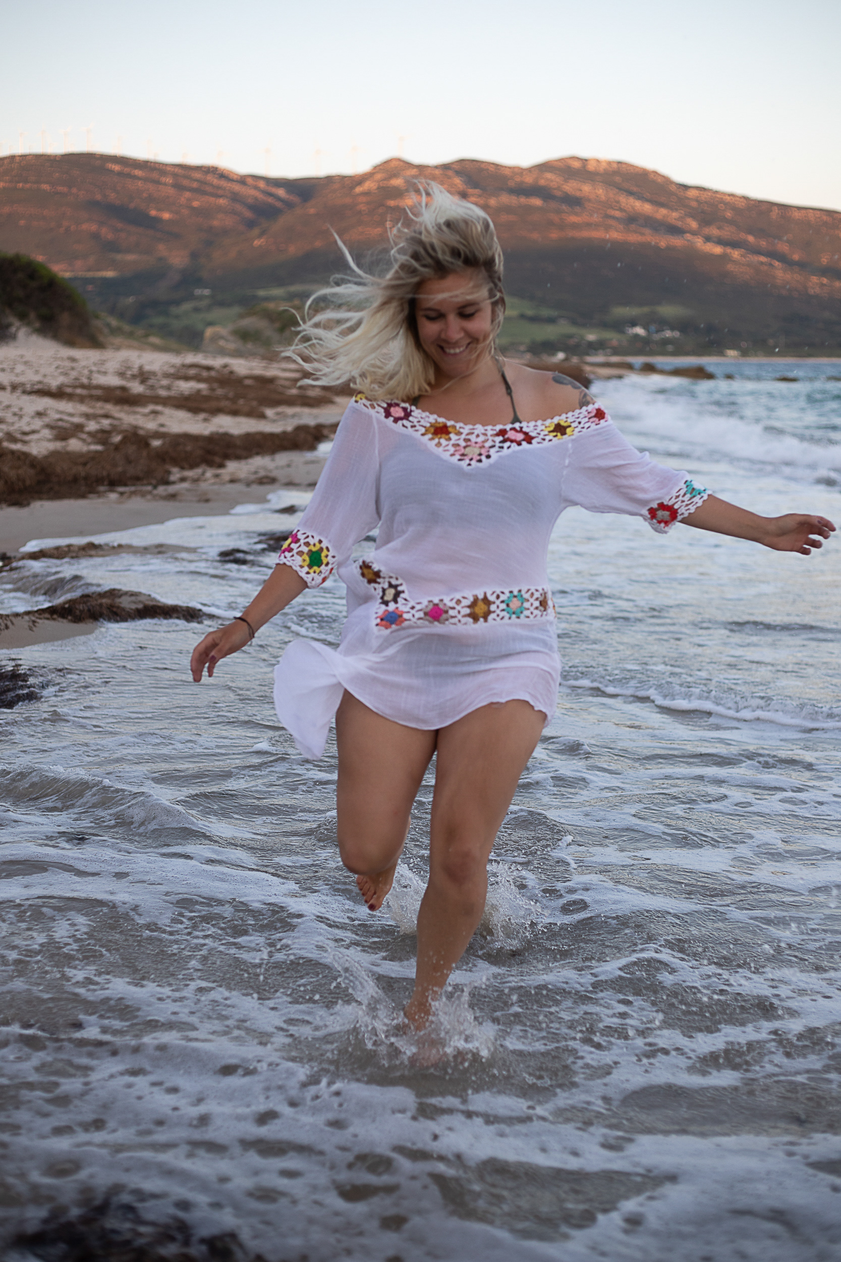 Alina - sunset photoshoot in Punta Paloma, Tarifa