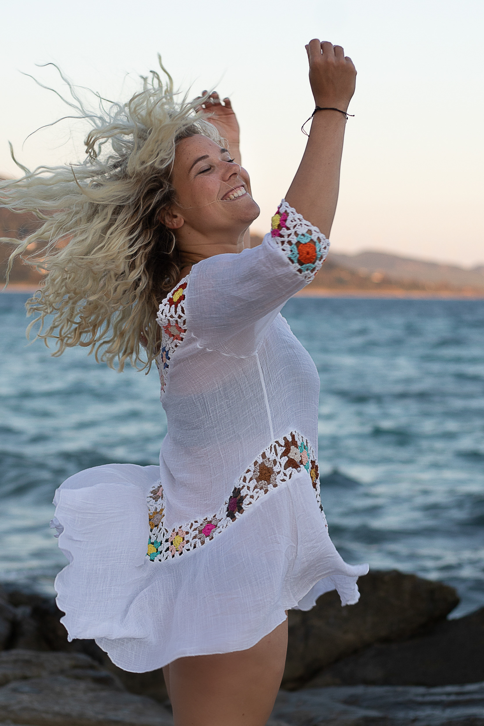 Alina - sunset photoshoot in Punta Paloma, Tarifa