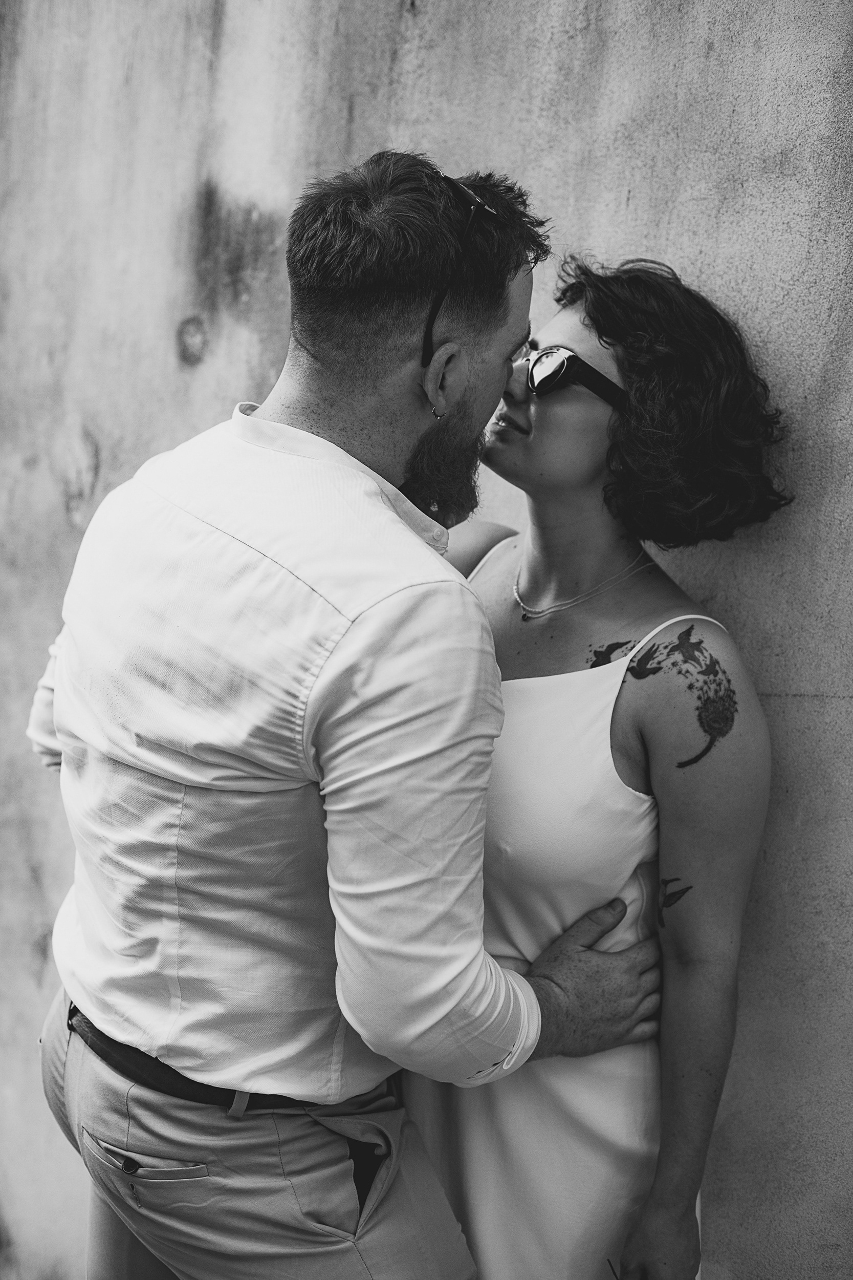 Streets of Gibraltar - wedding photoshoot