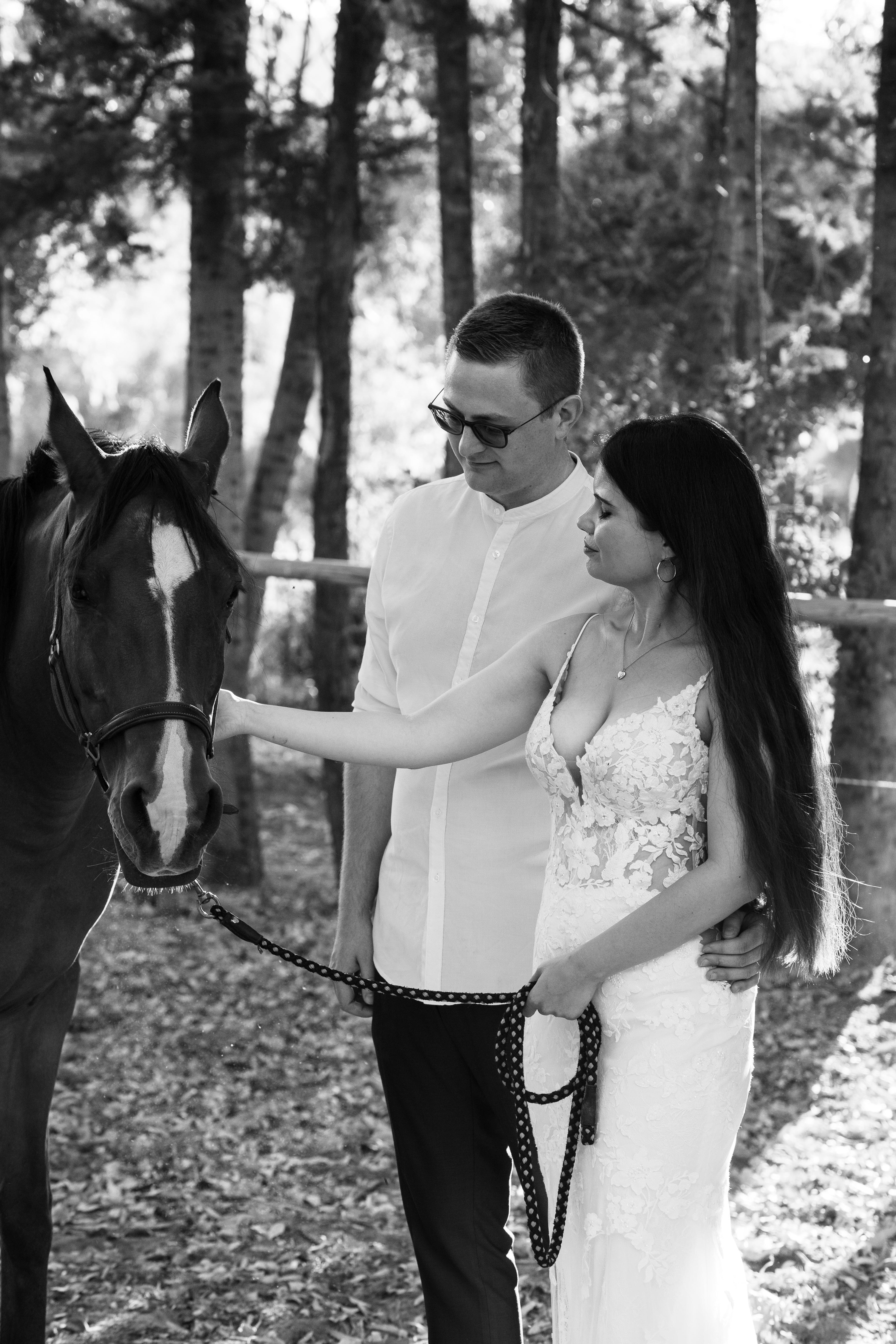 Alesia & Max - intimate wedding in Rancho los Lobos