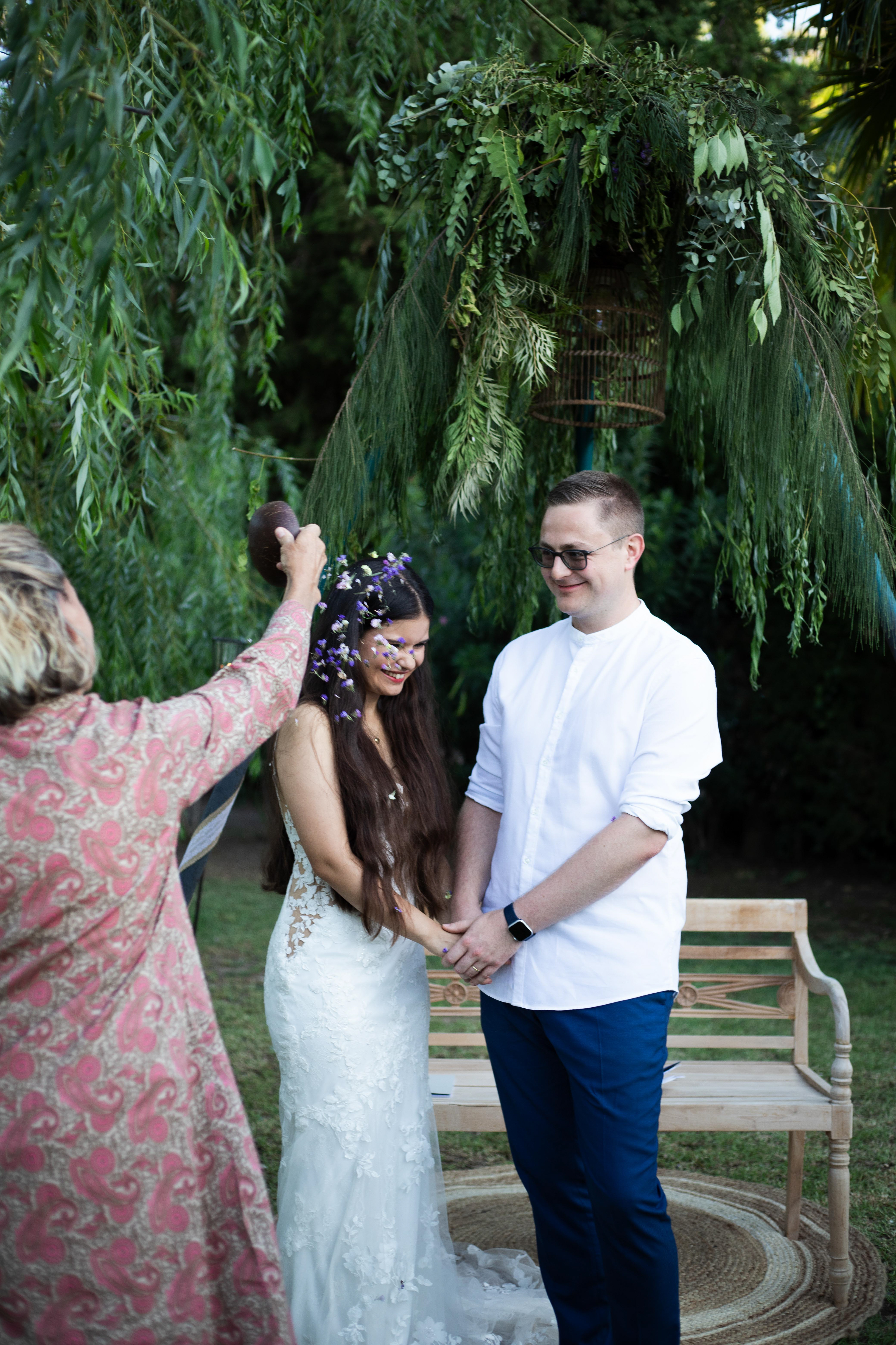 Alesia & Max - intimate wedding, Spain