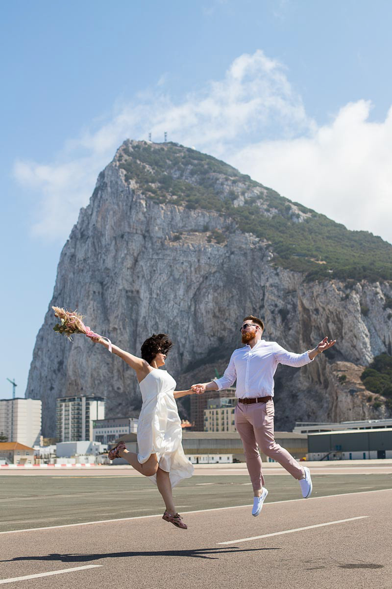 Caroline & Luke - Gibraltar Airport
