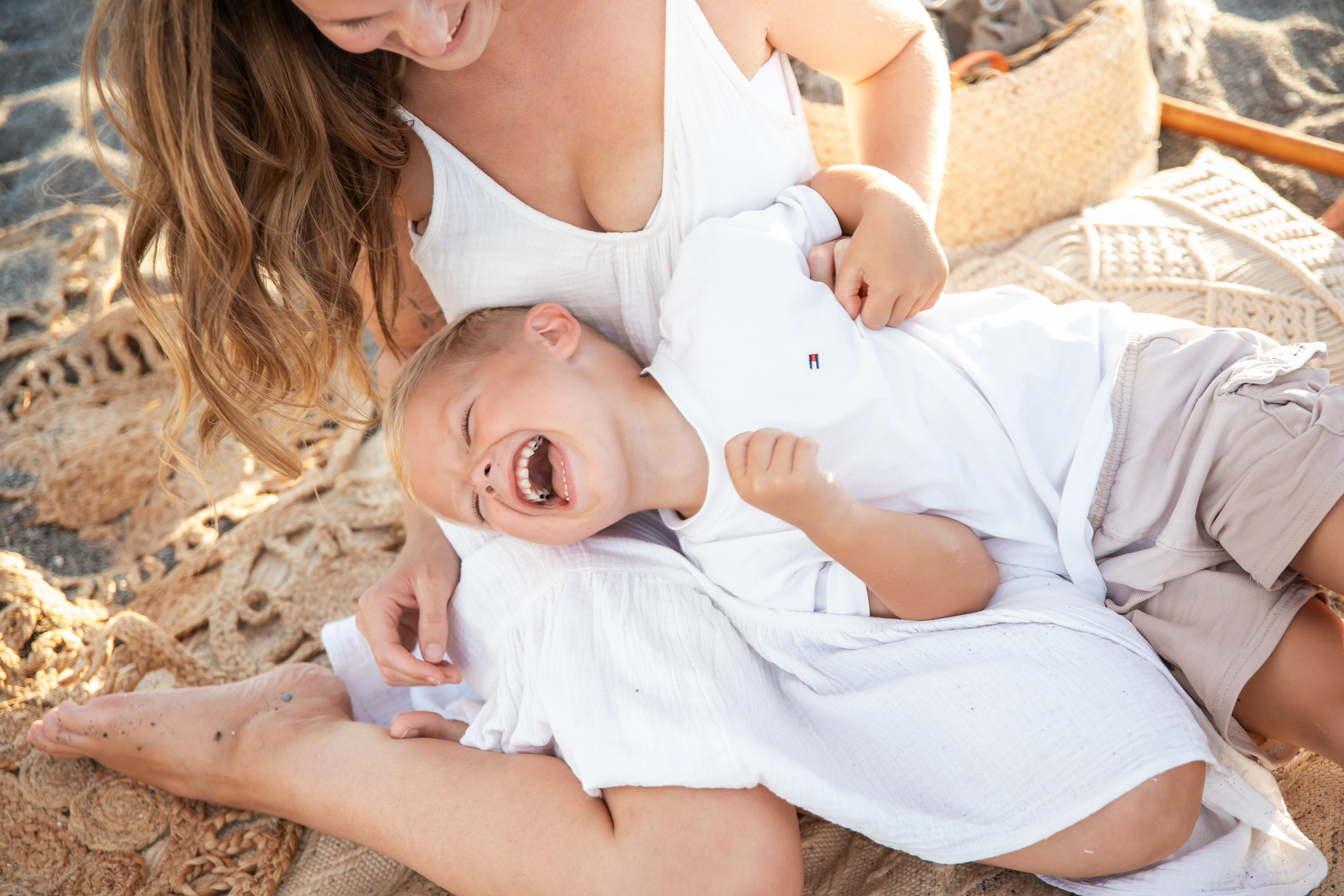 Family beach photoshoot in Sotogrande