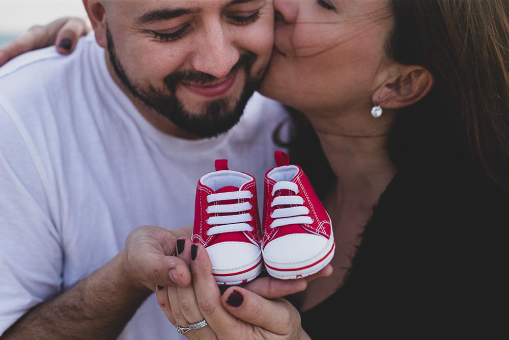 Natural pregnancy session - Marbella