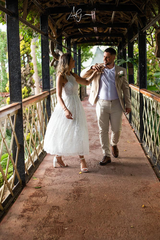 Camila & Vitor's wedding - Alameda Botanic Gardens, Gibraltar