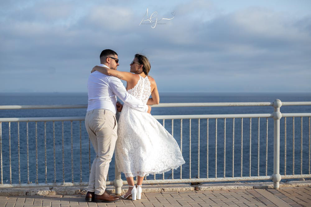 Camila & Vitor's elopement - Europa Point, Gibraltar
