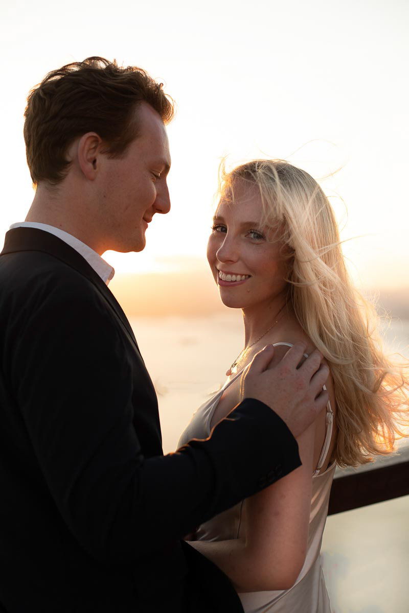 Gretchen & Luke - Top of the Rock Gibraltar