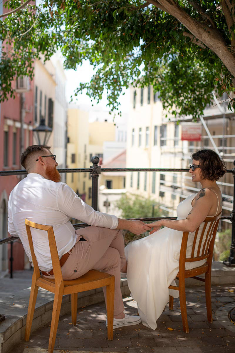 Caroline & Luke - elopement Gibraltar