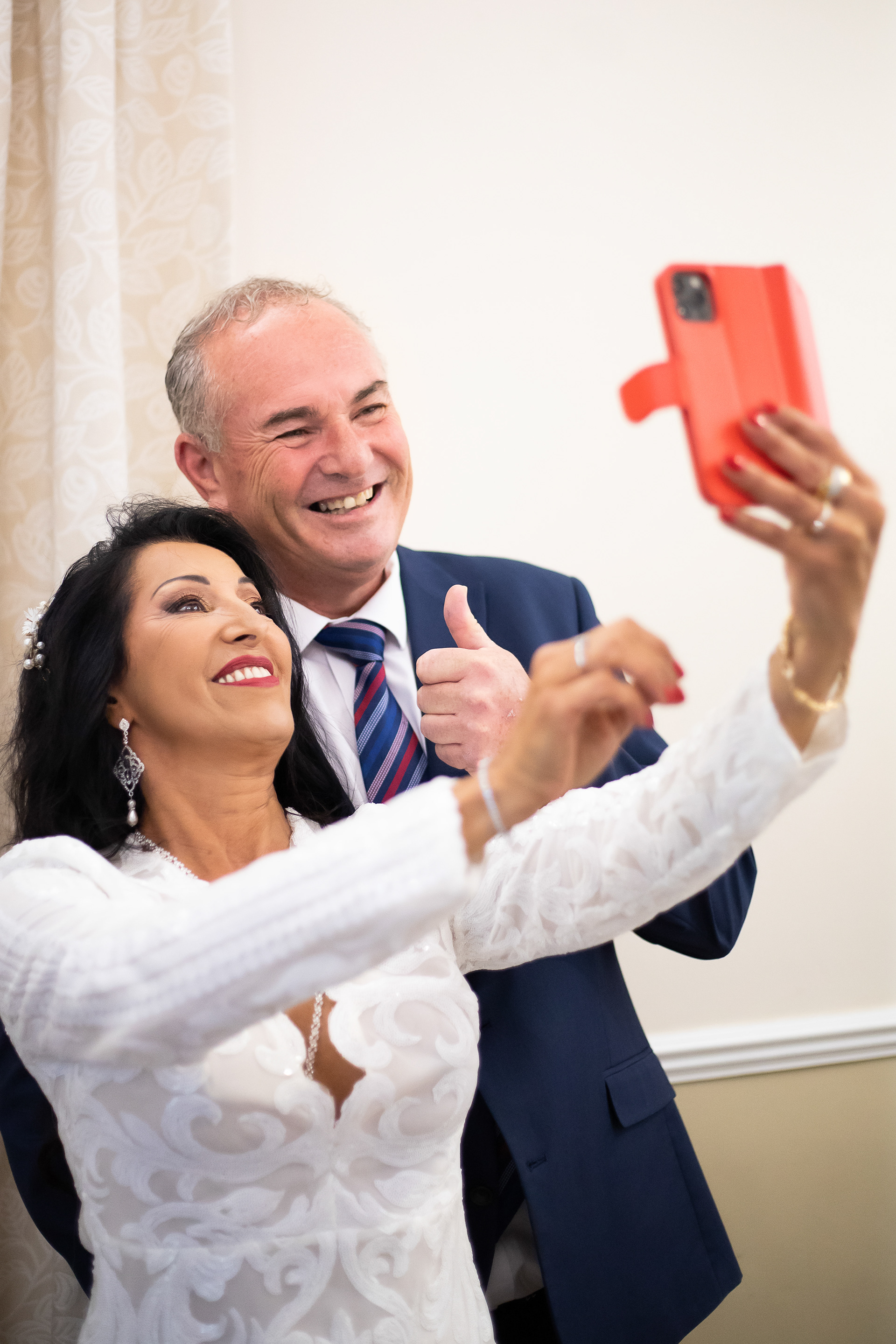 Catherine & Georg, Registry Office, Gibraltar