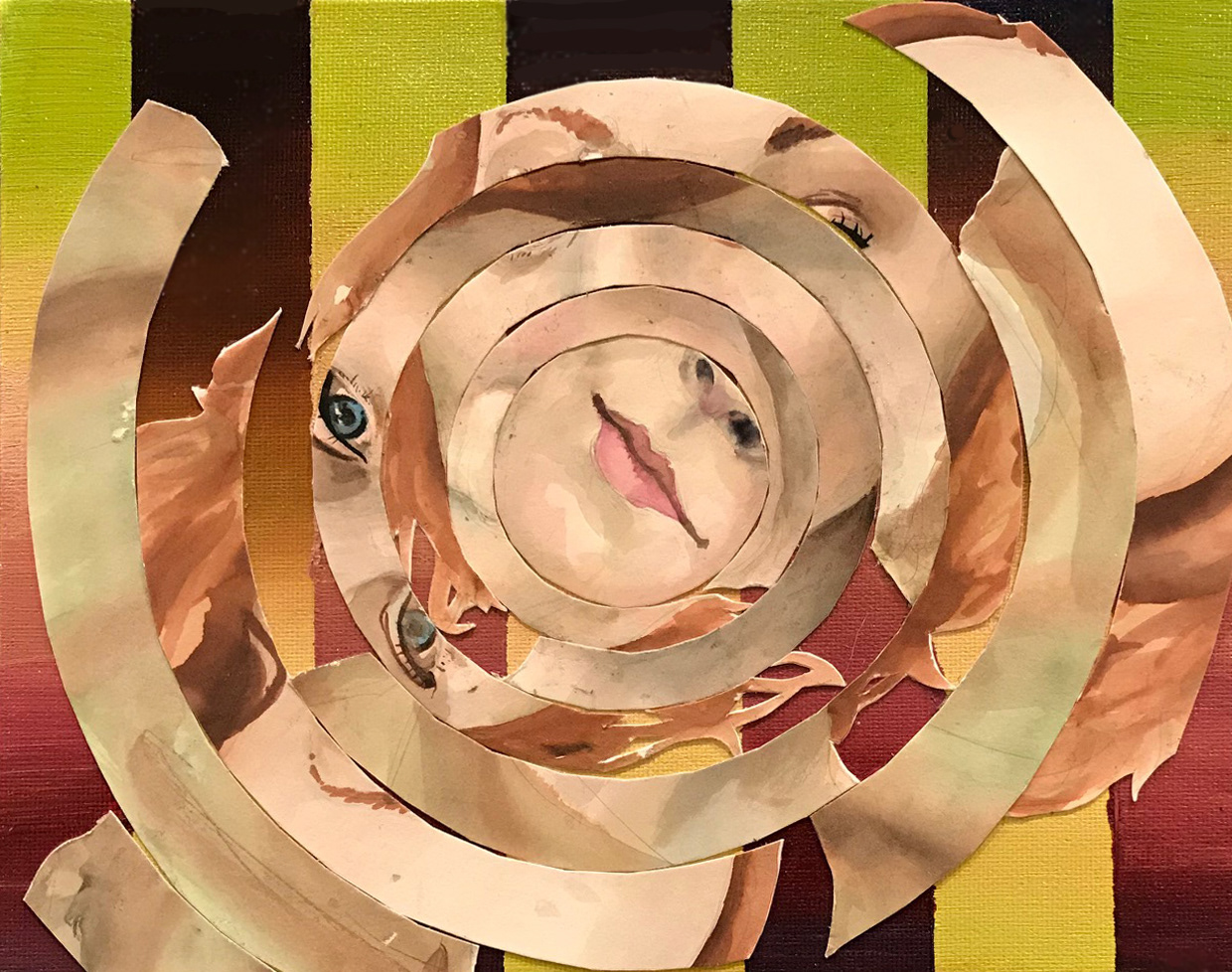 Tay[:or, watercolor, oil, 10"x8" (Prints Available)
