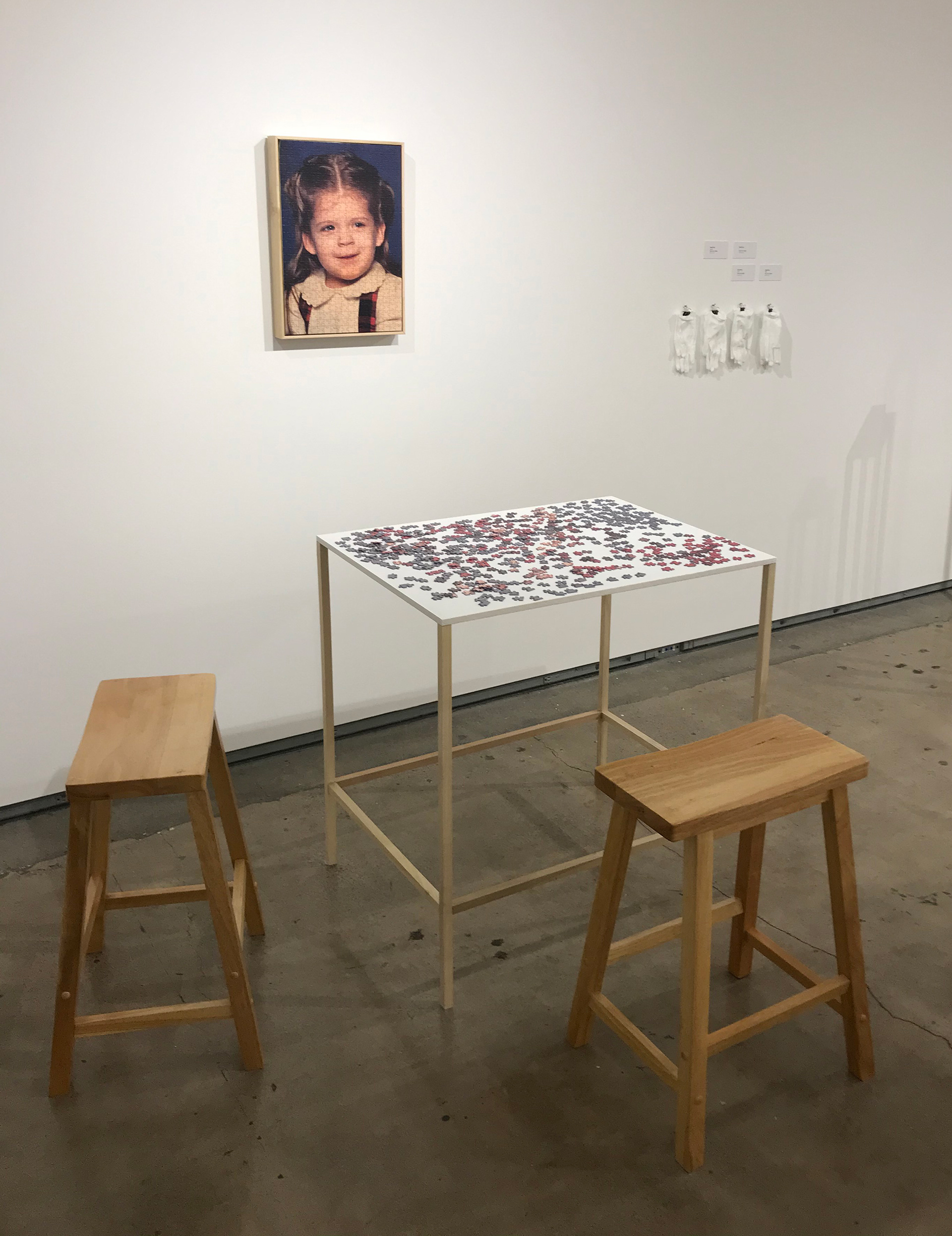 (In)finite Game, Interactive puzzle installation, 2020.
