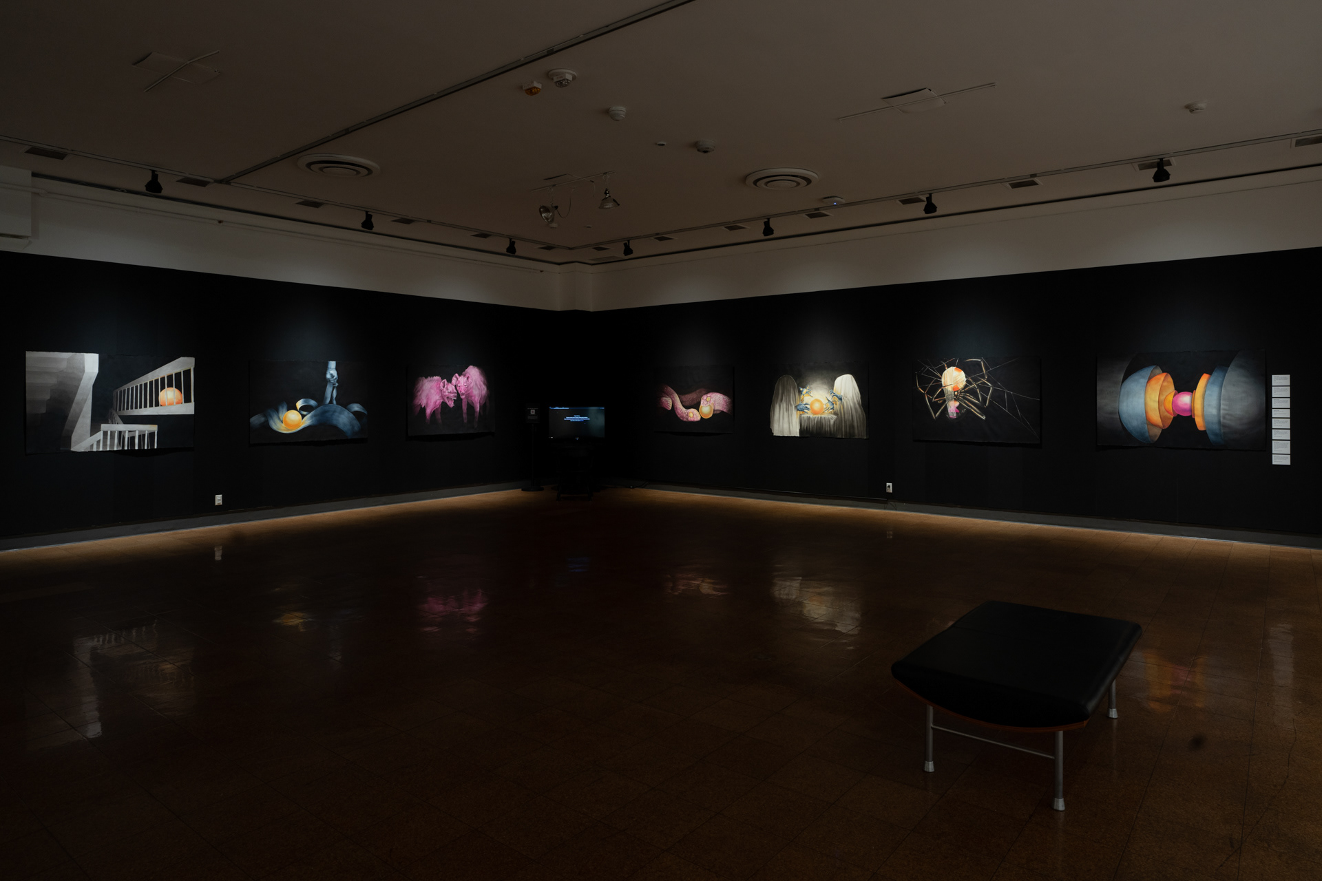 "You Can Only Turn Left" Installation View, 2023.