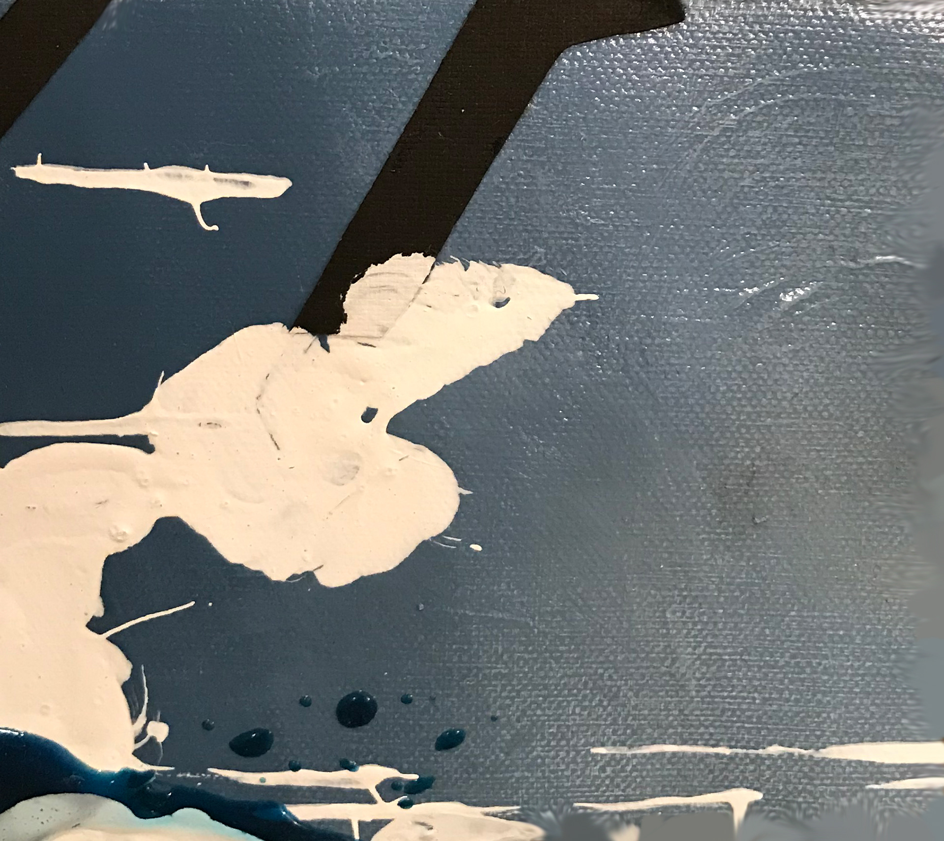 I Recognize you (16), mixed media, 5" x 5", 2020