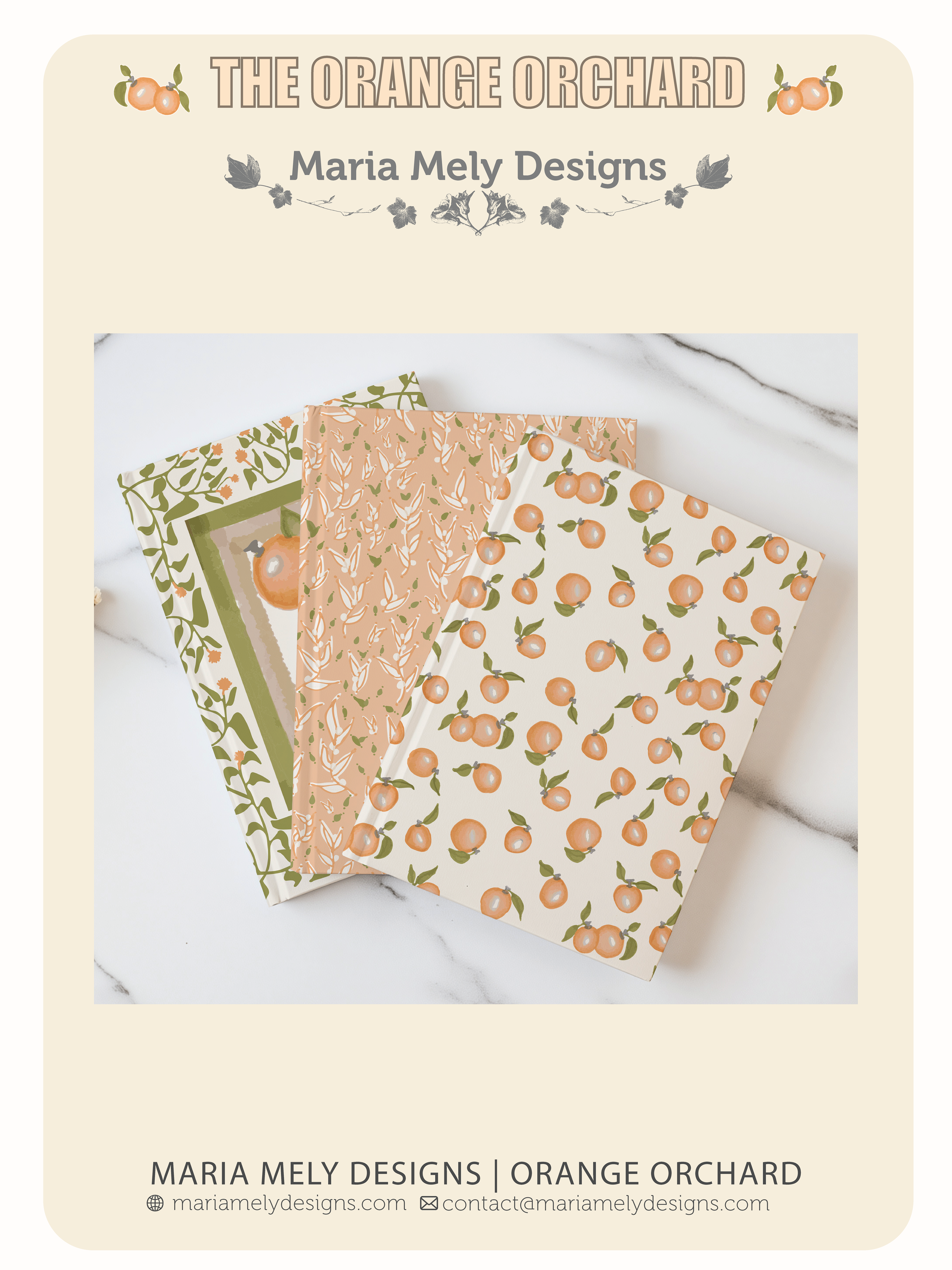The Orange Orchard - Notebook Samples