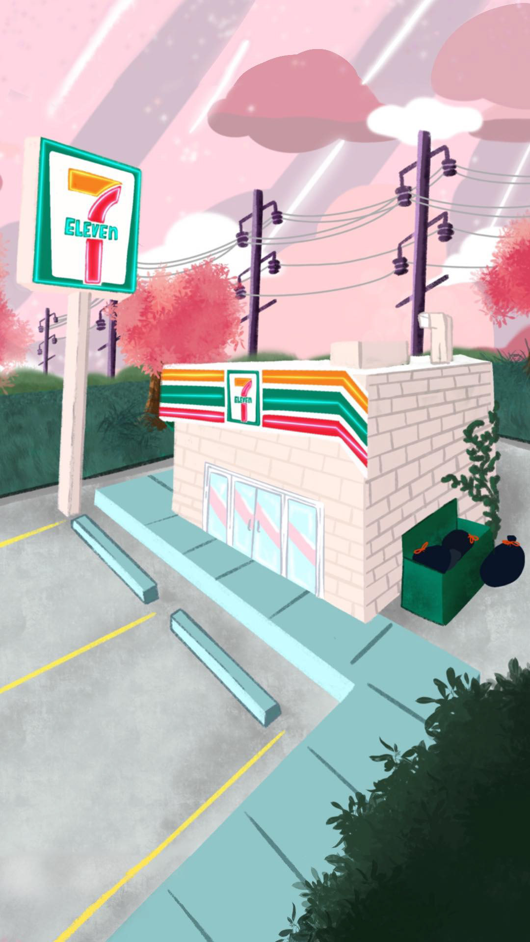 7/11, Procreate, 2022