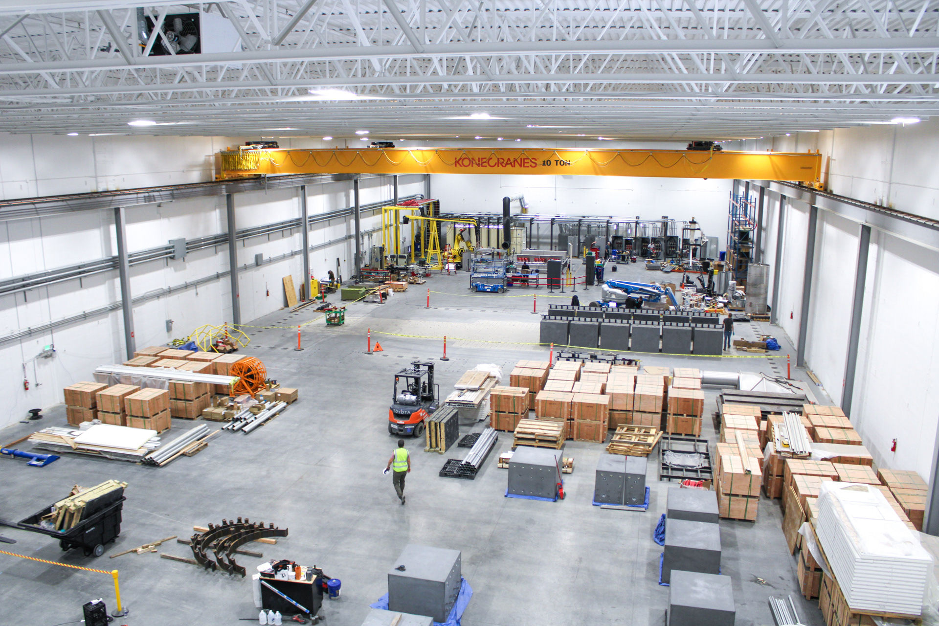 Inside Ursa, the building that will house Polaris