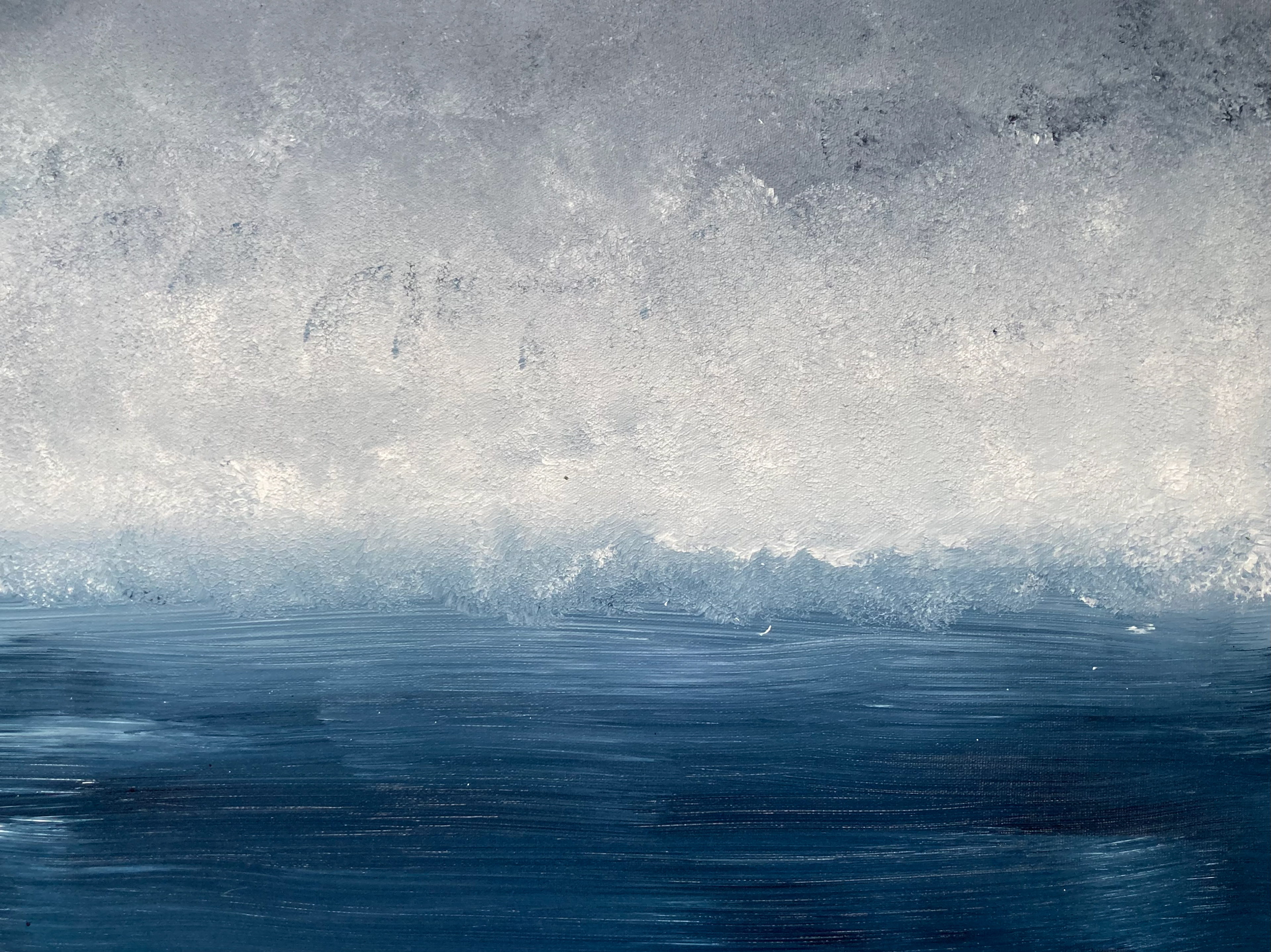 🔴VALKYRIE’S AIRY SEA 20x16" Acrylic on Canvas Jan 2025