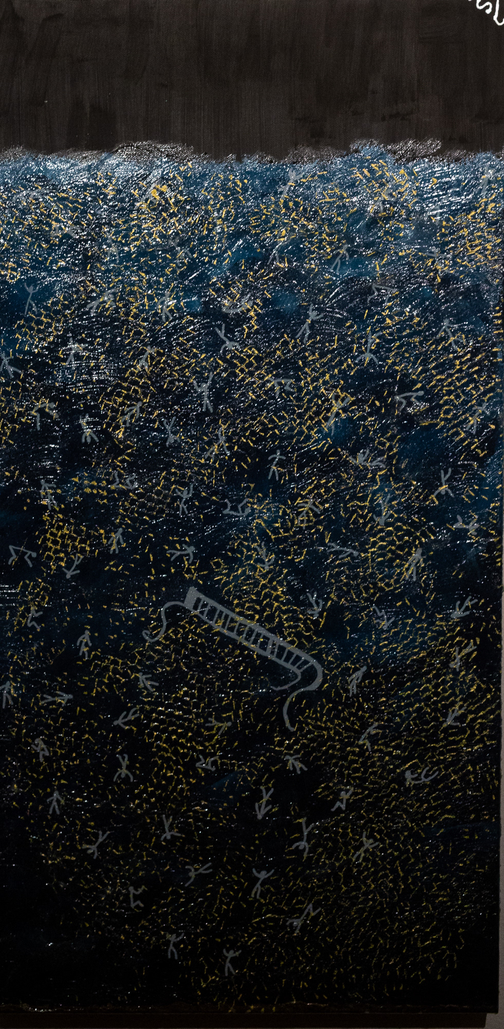 RÁNARNETIÐ 15x30" Acrylic Medium on Canvas Nov 2019