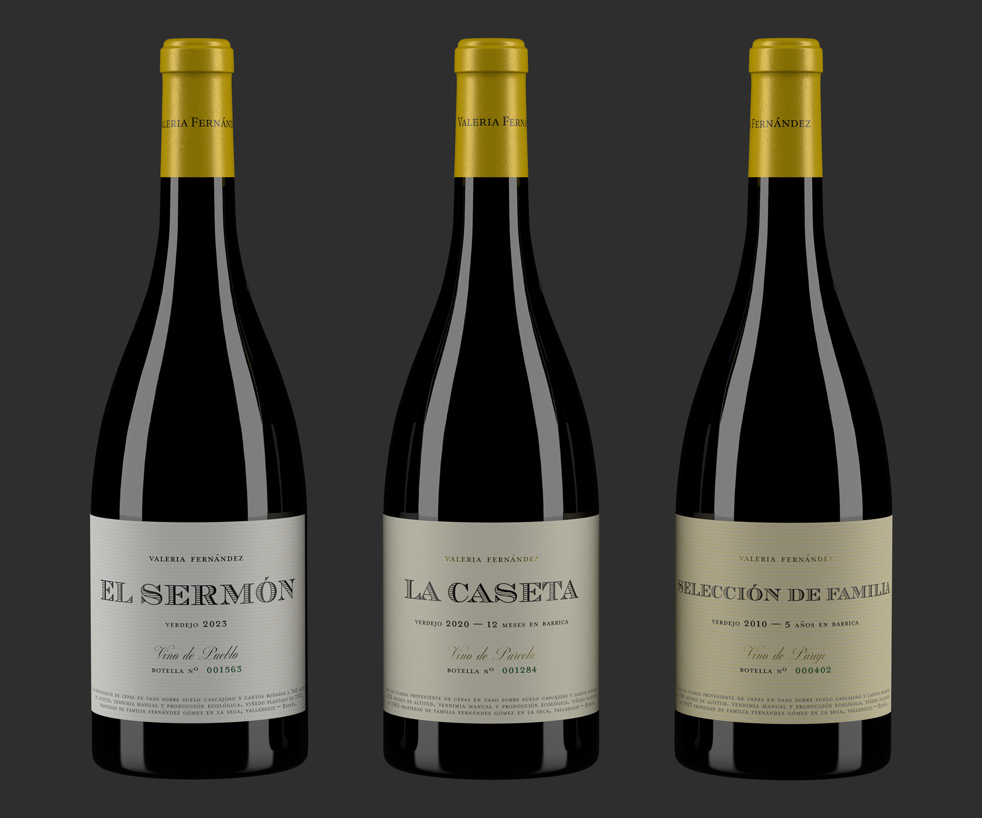 Simulación 3D de la propuesta de diseño sobre la botella con cápsula incluida