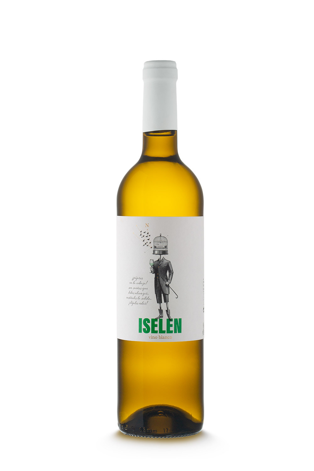 Fotografía vino blanco Iselen