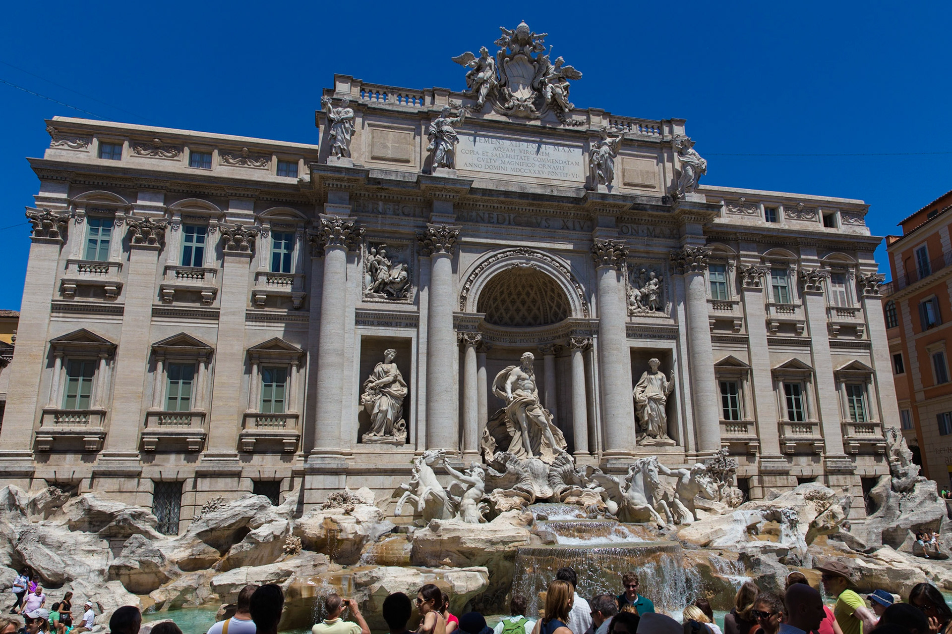 Trevi Fountain, Rome, Italy