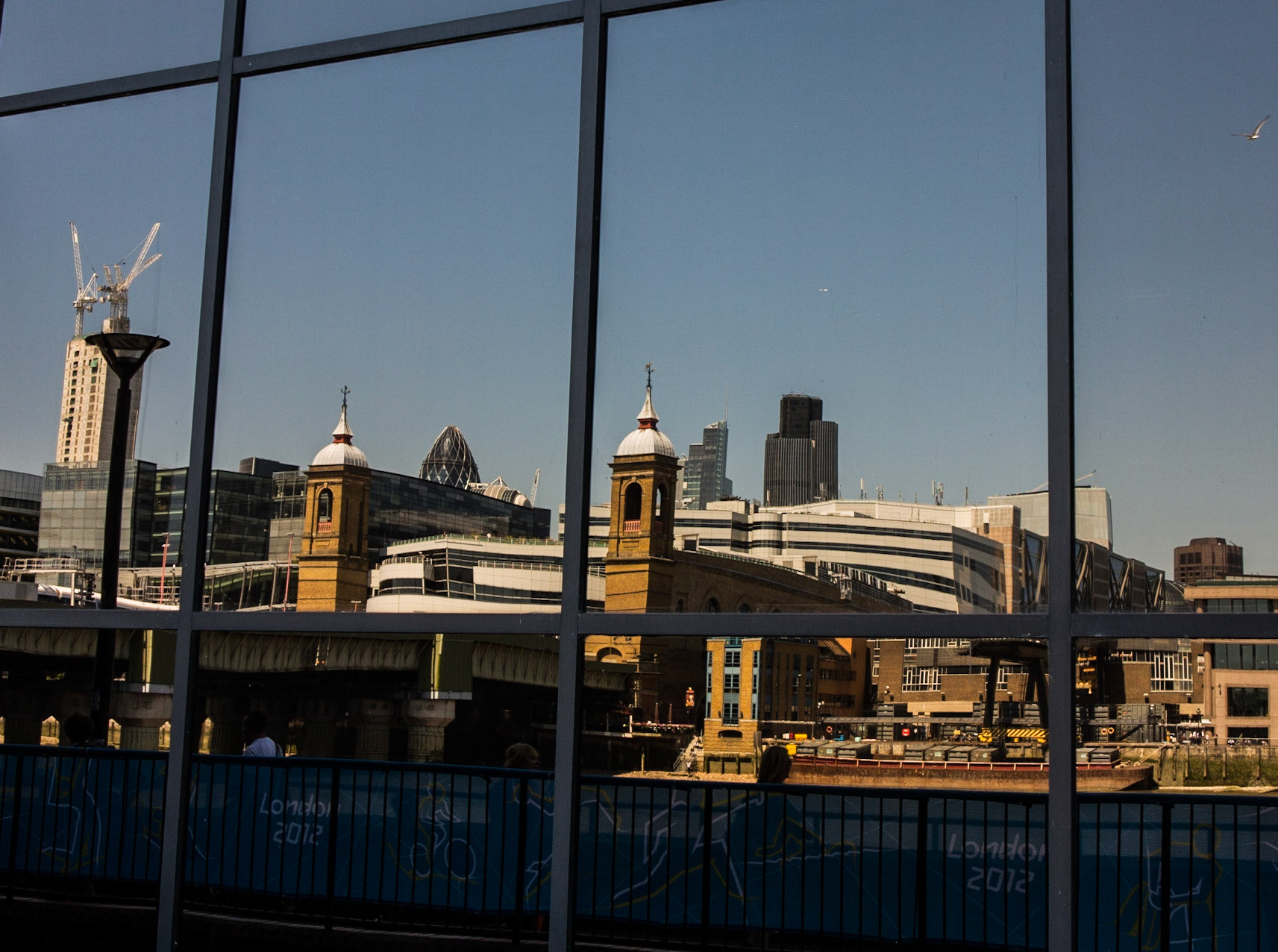 Building Reflection, South Bank River Thames