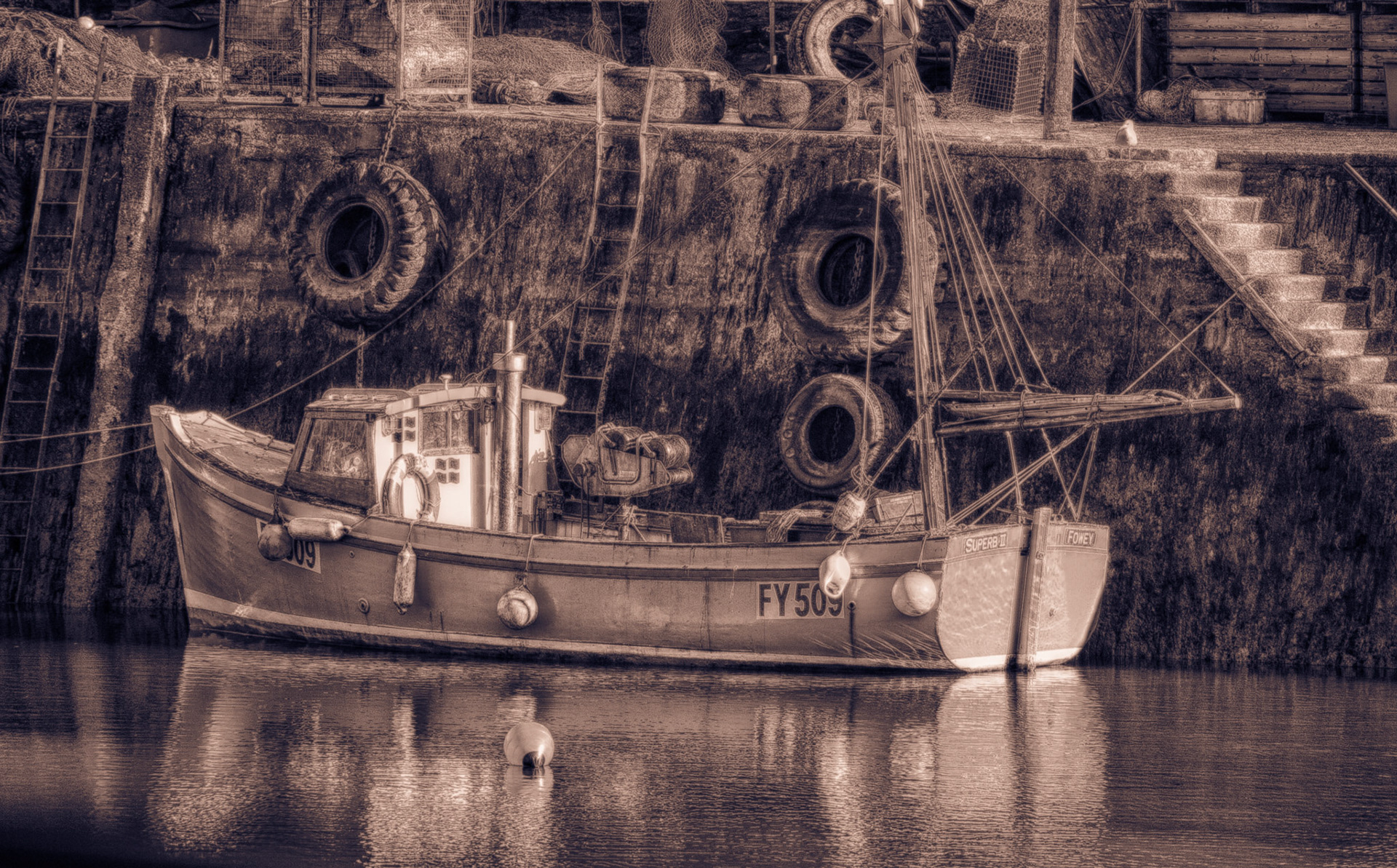 Cornish Fishing Boat