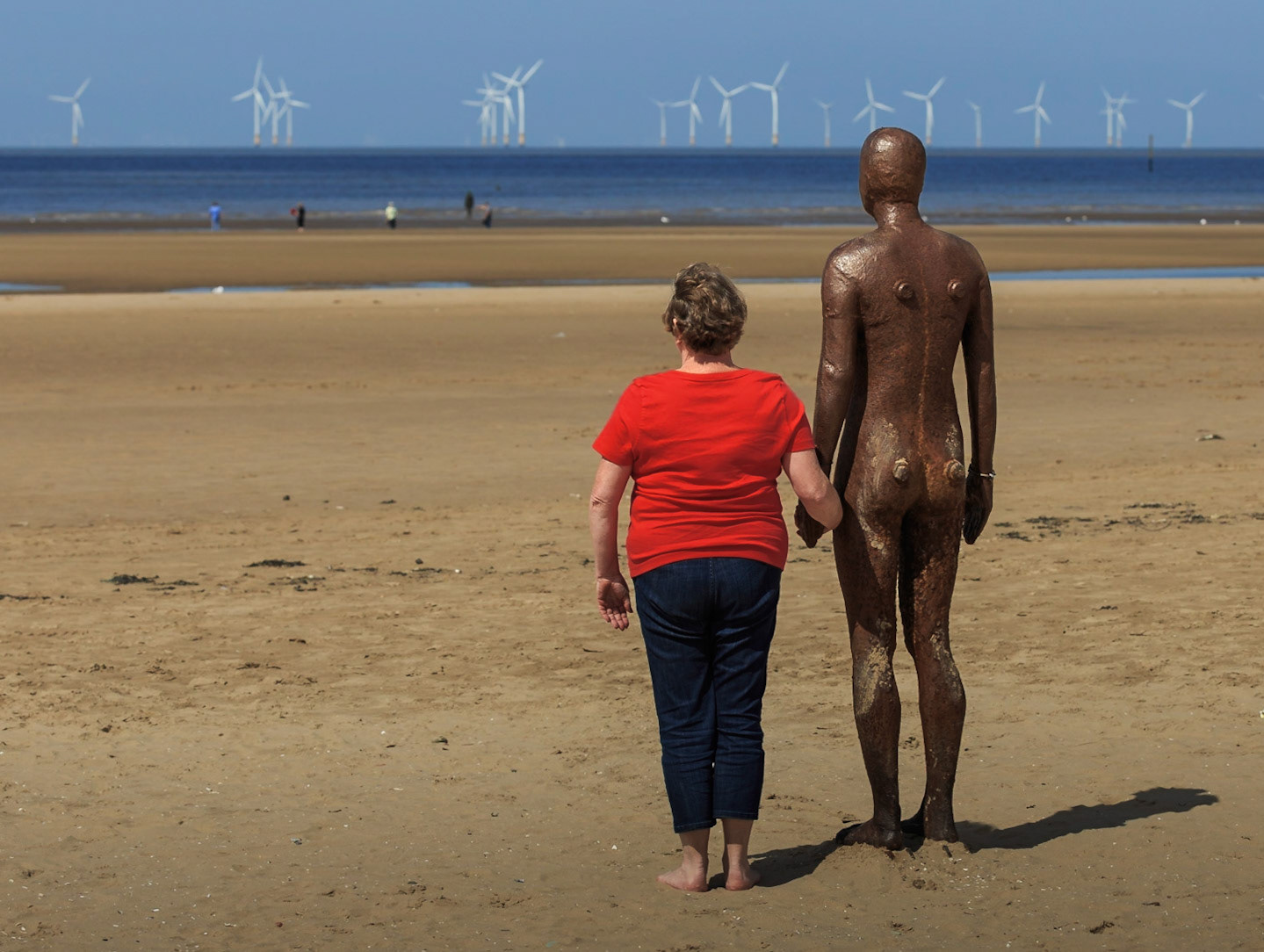 Another Place, Crosby Beach