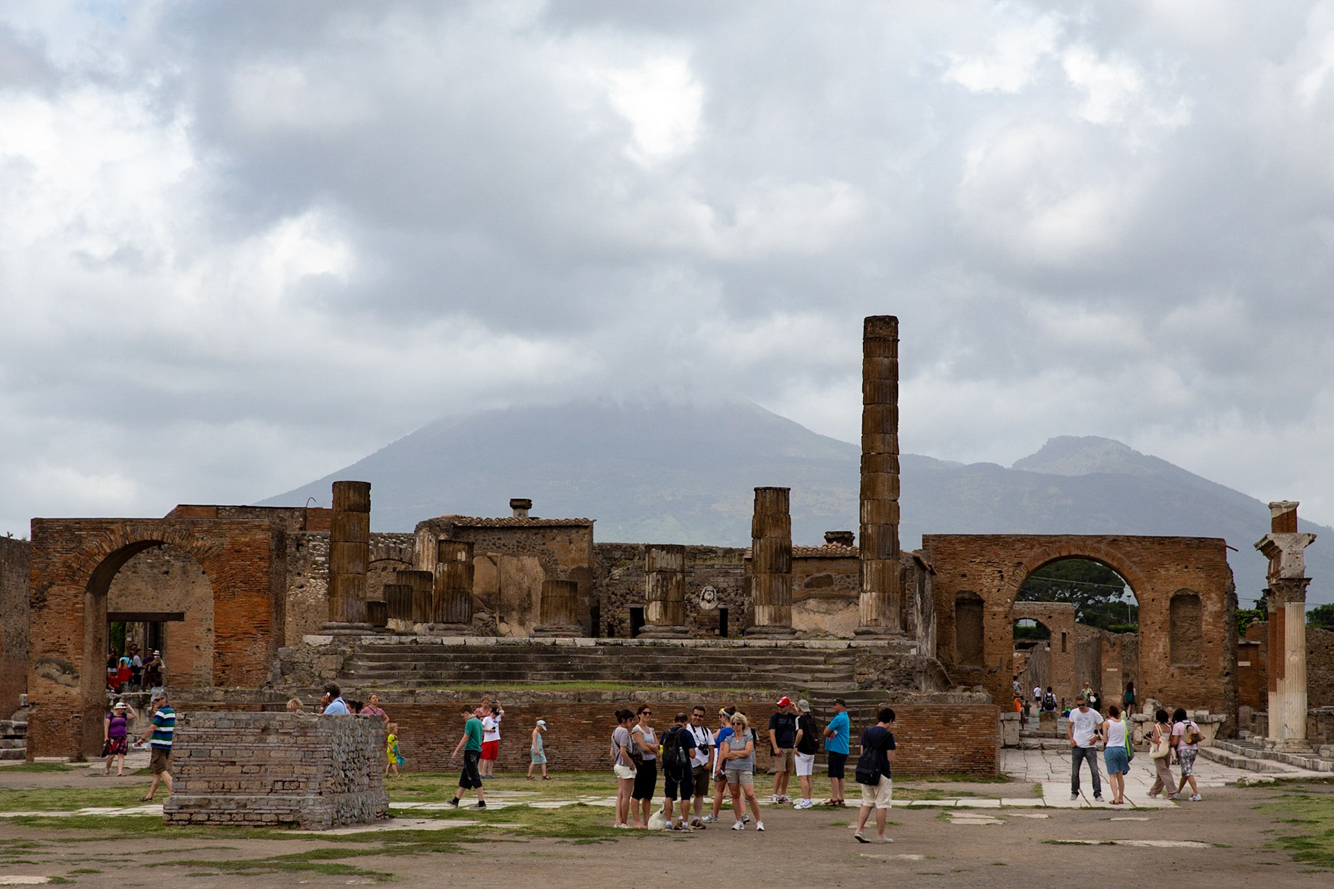 Pompeii and Mt. Vesuvius, Italy
