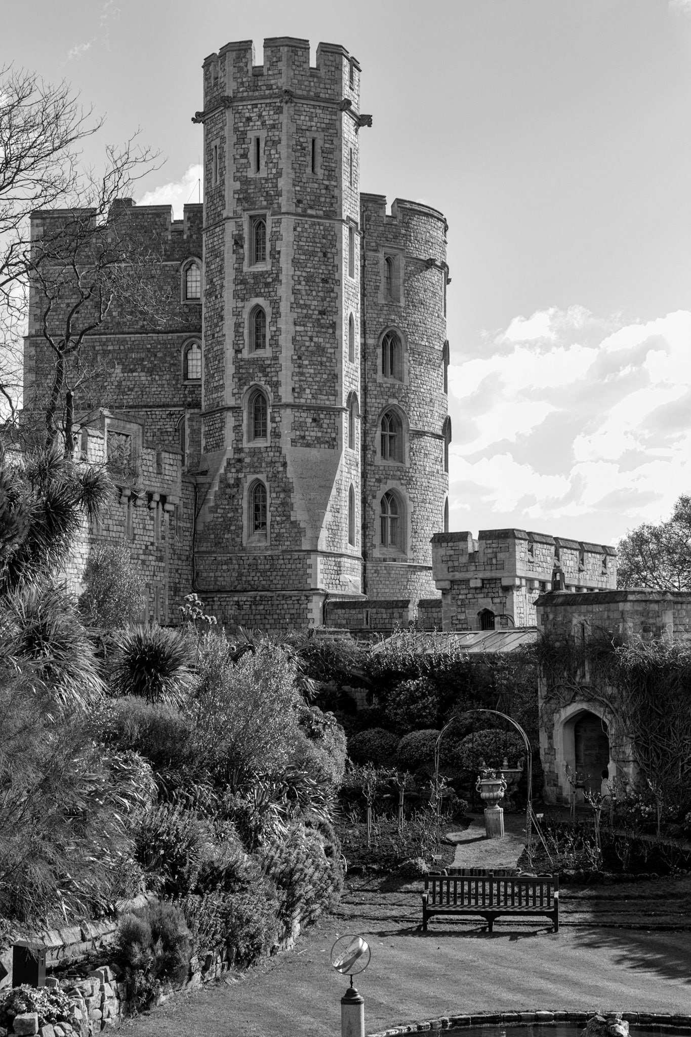 Edward III Tower and Moat Garden