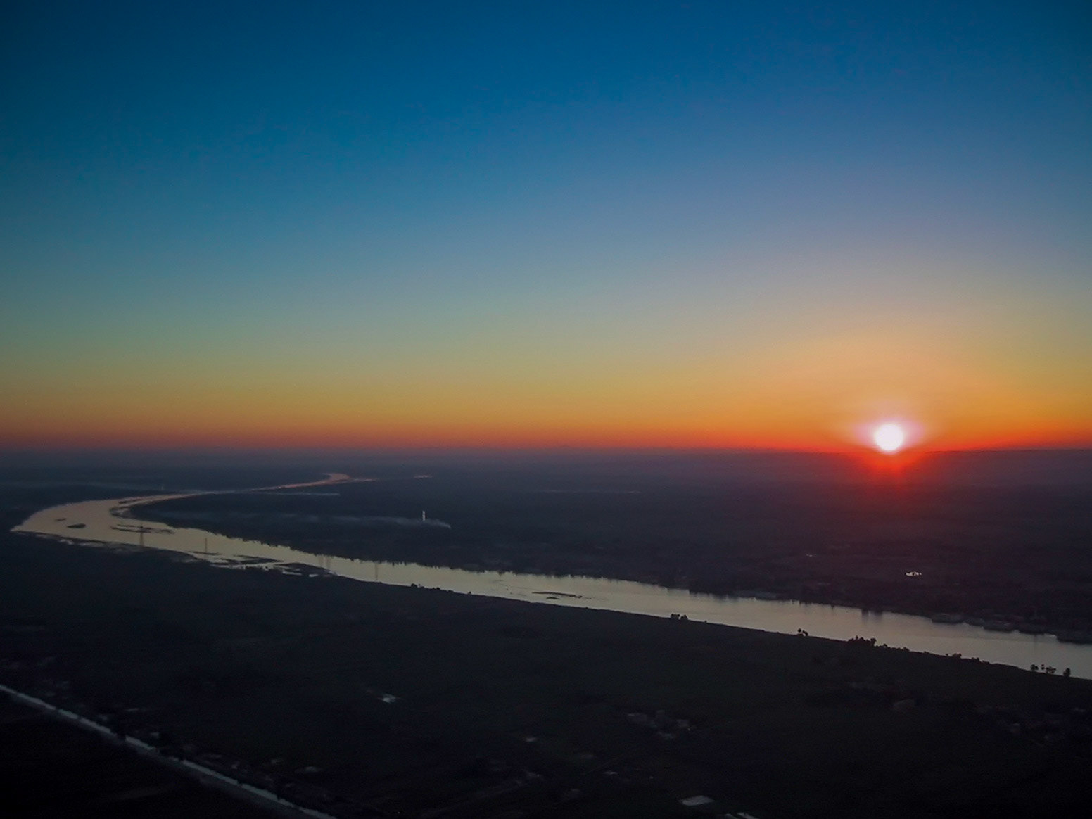 Sunrise River Nile, Egypt