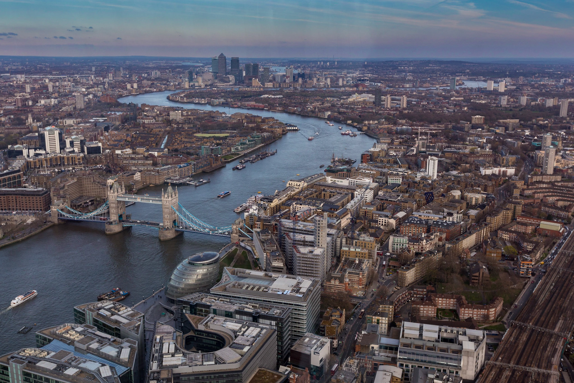 Looking East from the Shard