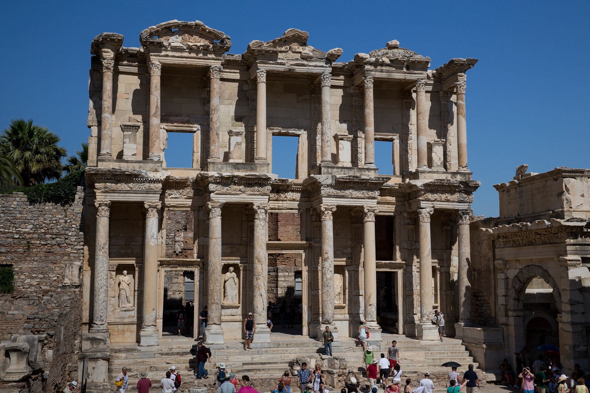 The Library of Celsius,, Ephesus, Turkey