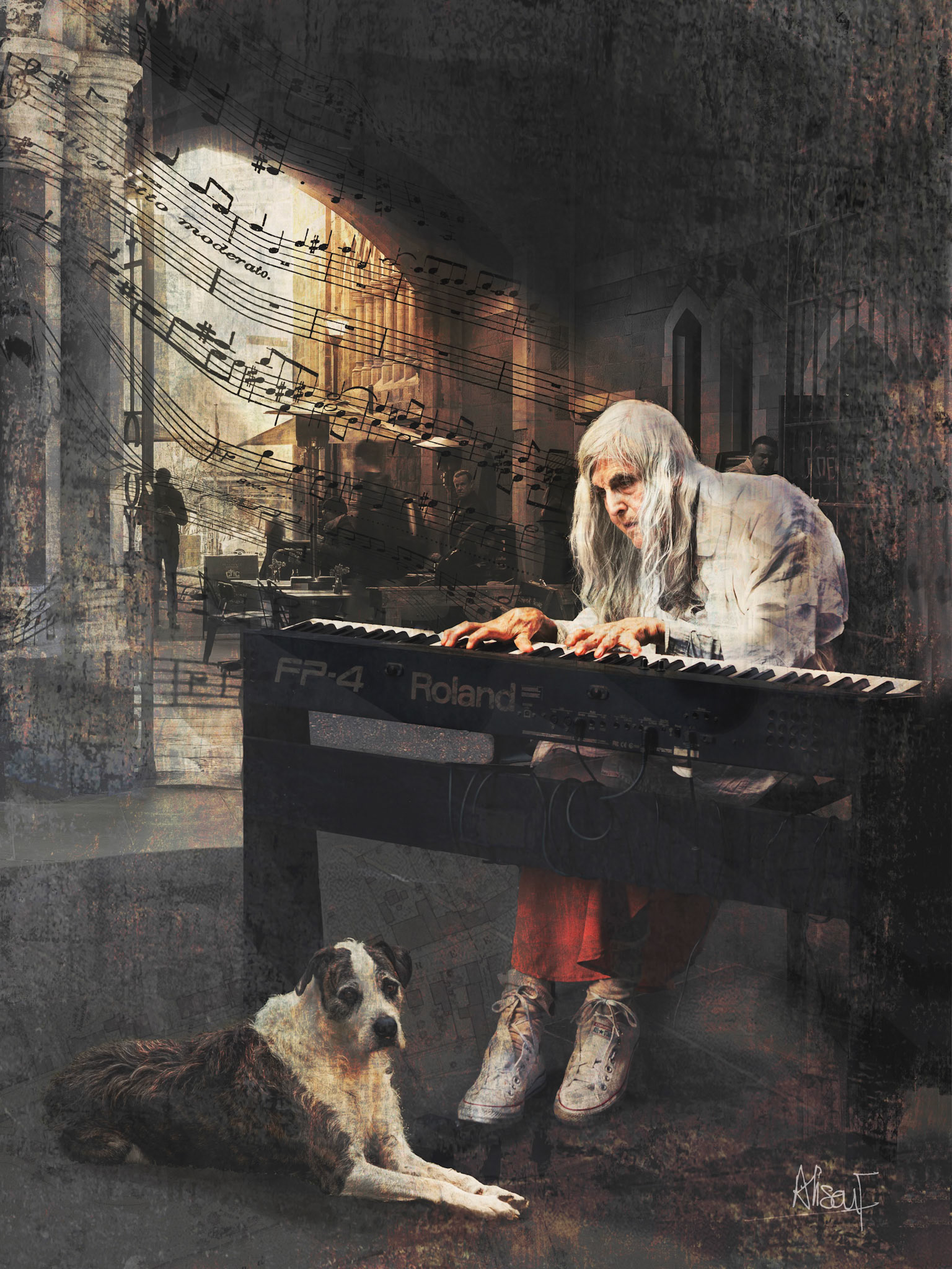  The Pianist & Wolfie