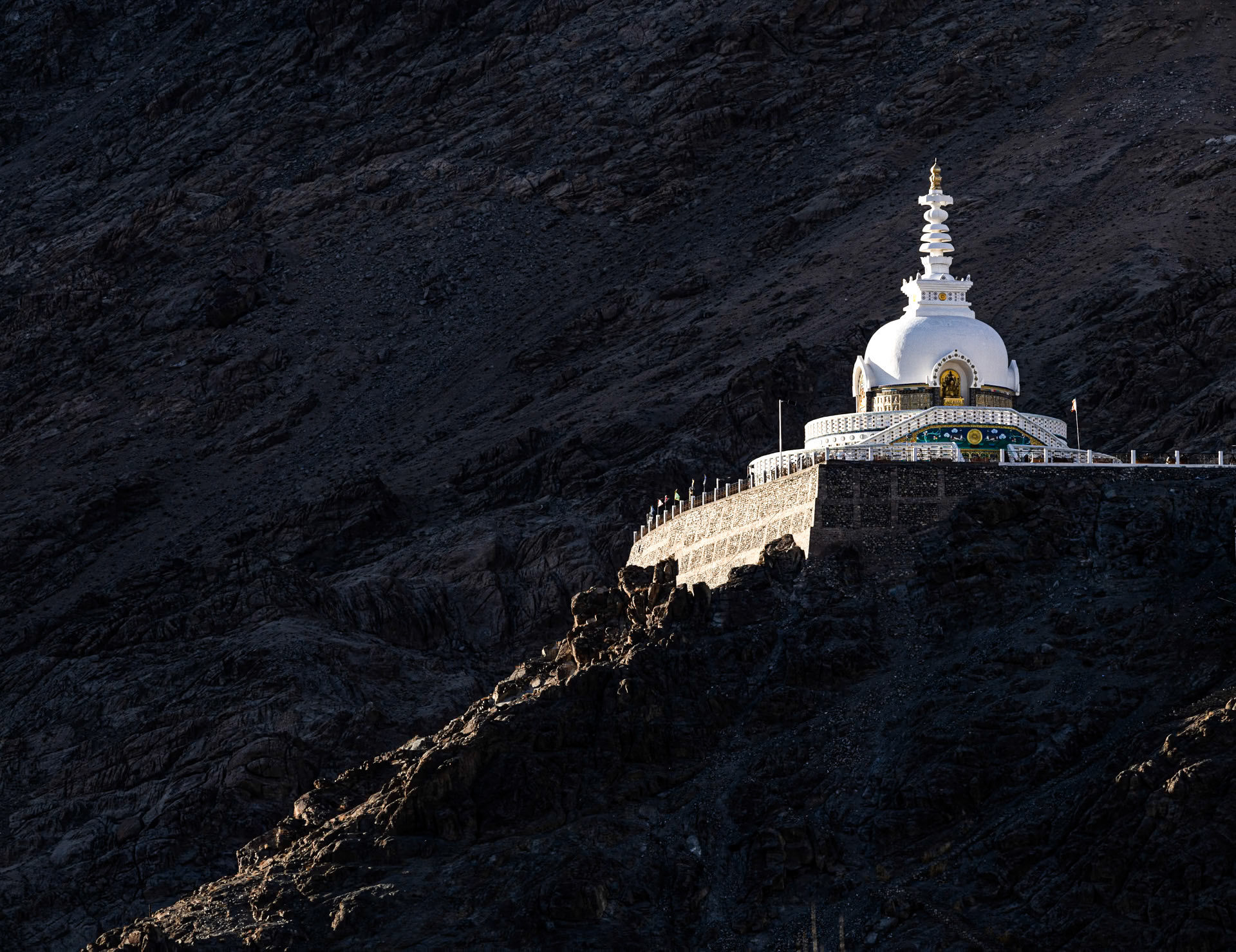 Shanti Stupa, Ladakh