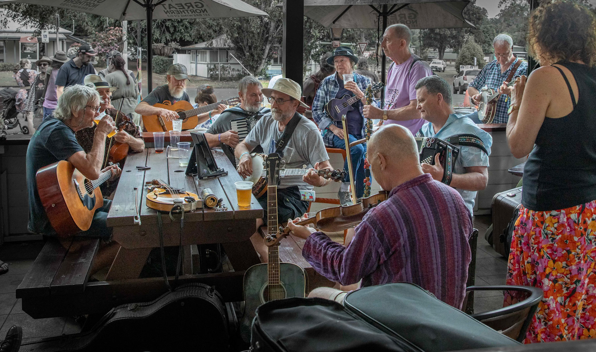 Just Jamming - Yungaburra Folk Festival