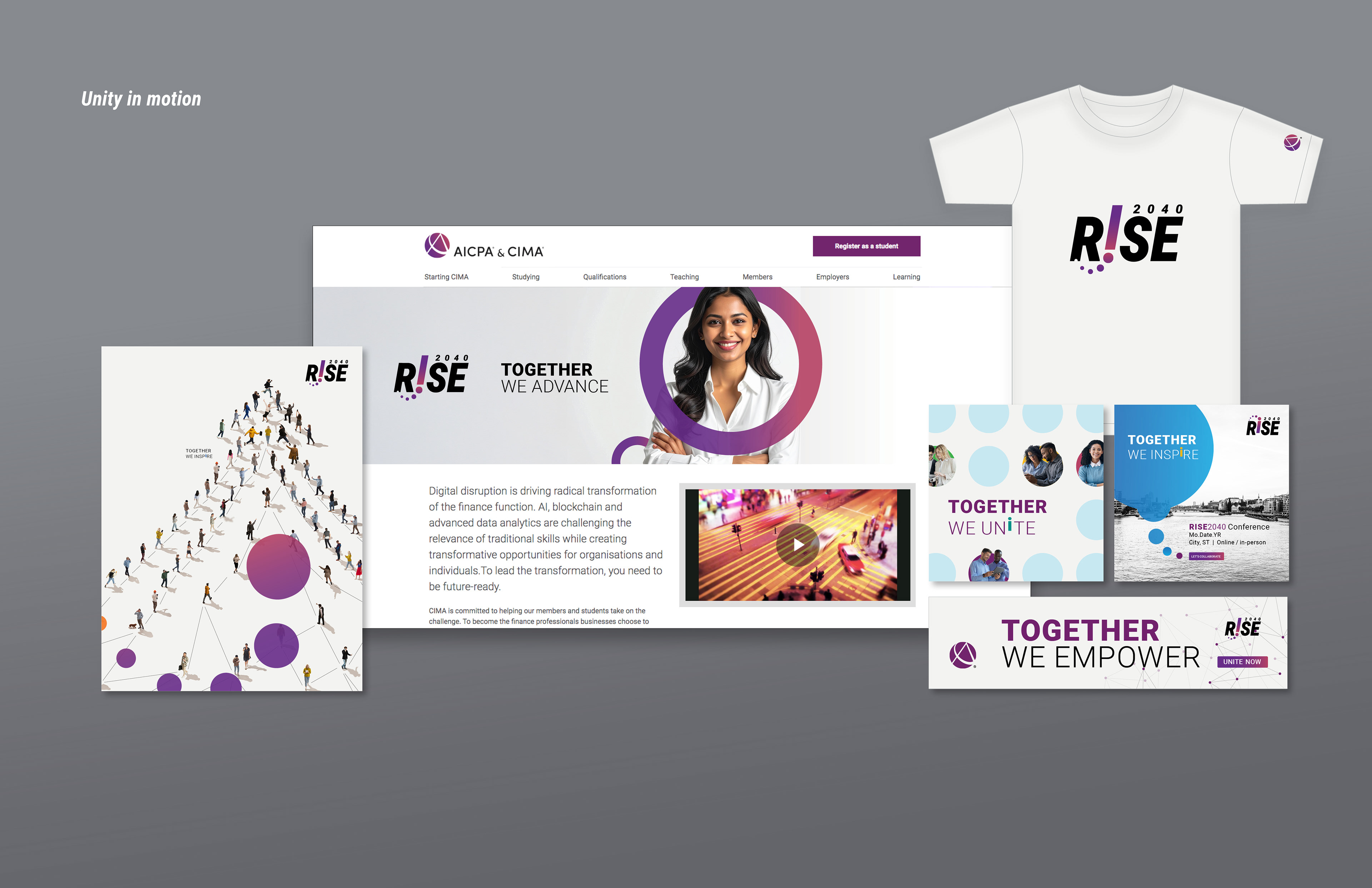 RISE2040 [ design ] campaign. The project involves gathering insights from members worldwide through interactive "Future Forums" and leveraging artificial intelligence to analyze the input. The goal is to identify key trends, challenges, and opportunities—such as the impact of AI, the need for talent upskilling, and the shift to more strategic roles—to help the profession prepare for the next 15 years. 