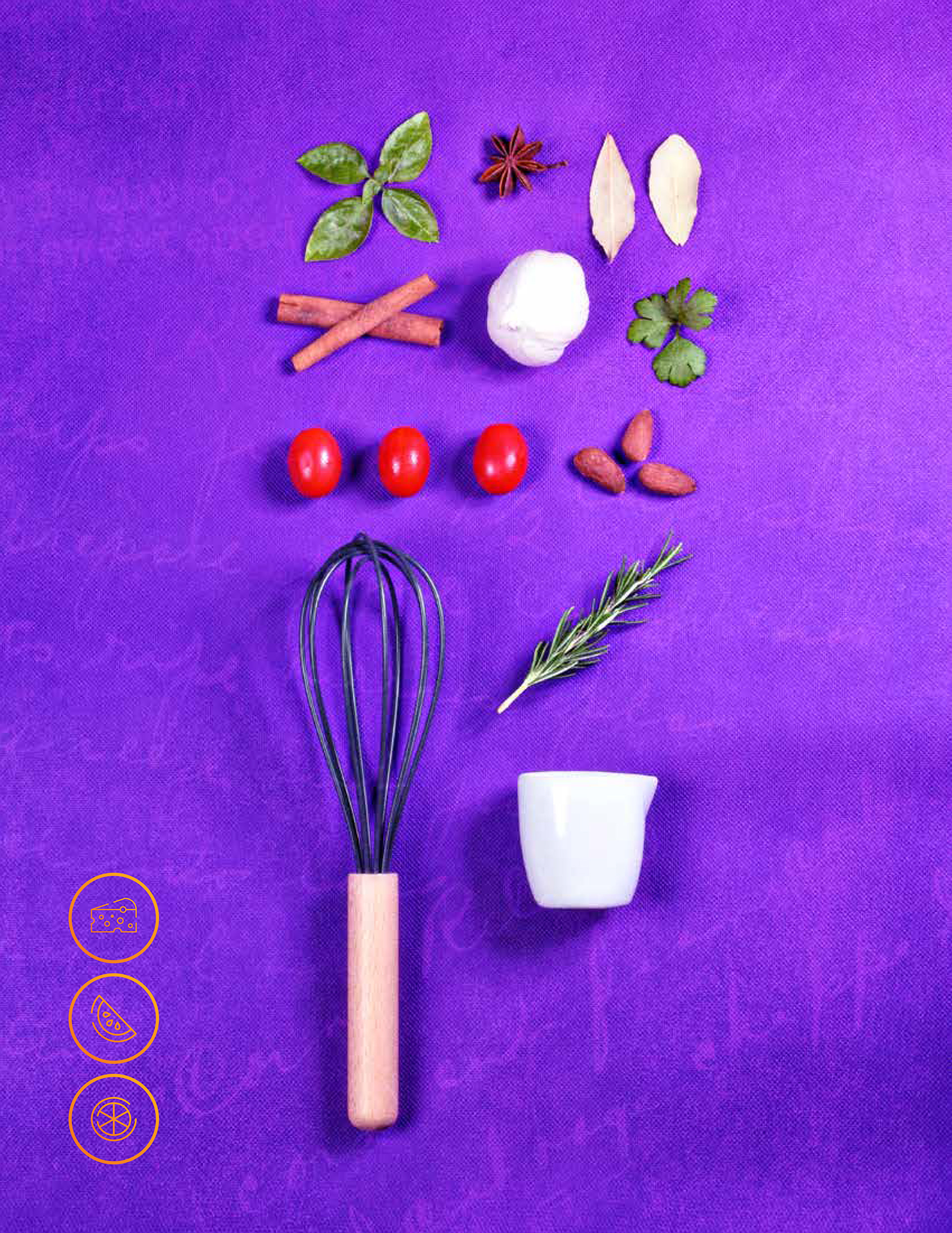 Photography work for Staffs cookbook. GDUSA award winner. 