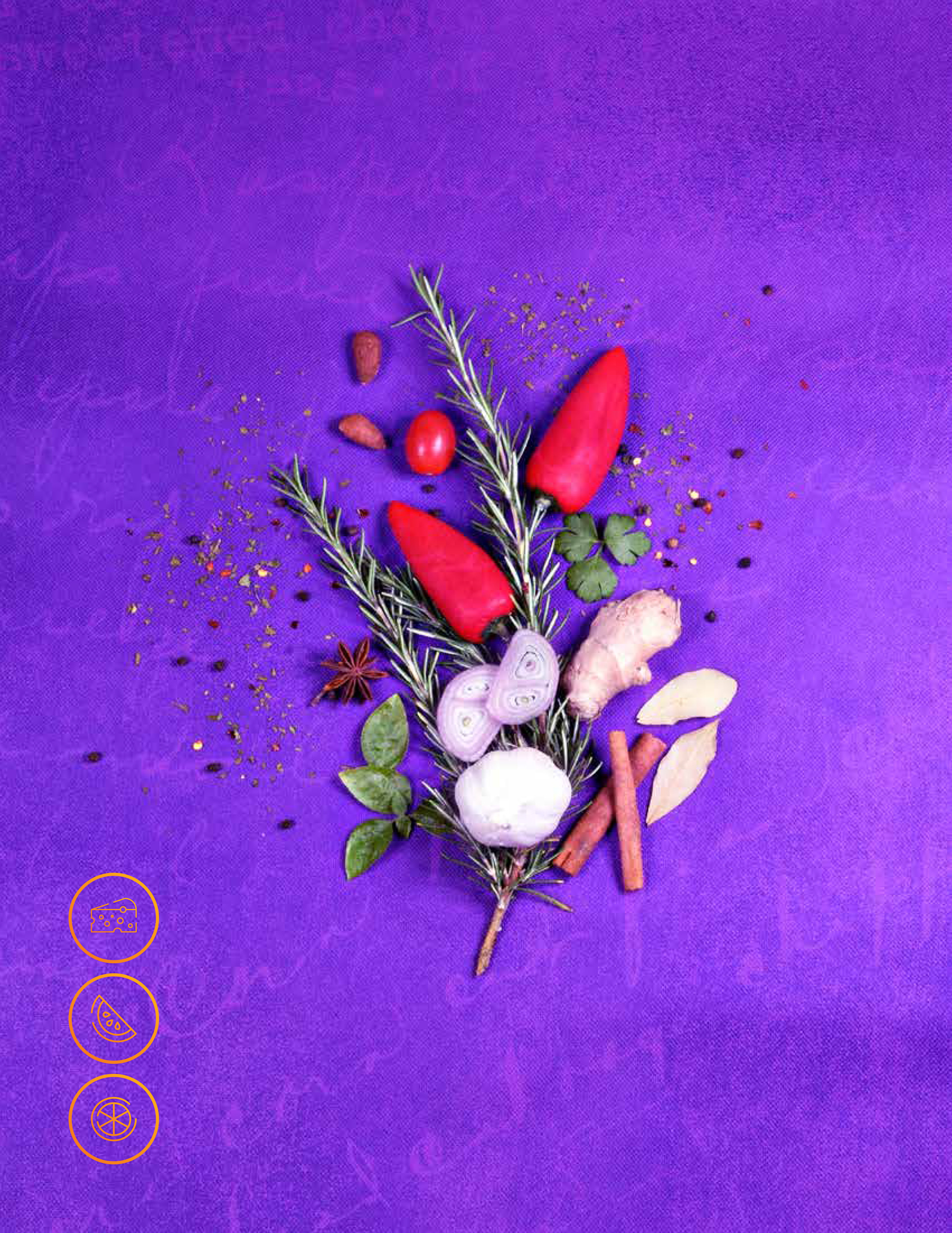 Photography work for Staffs cookbook. GDUSA award winner. 