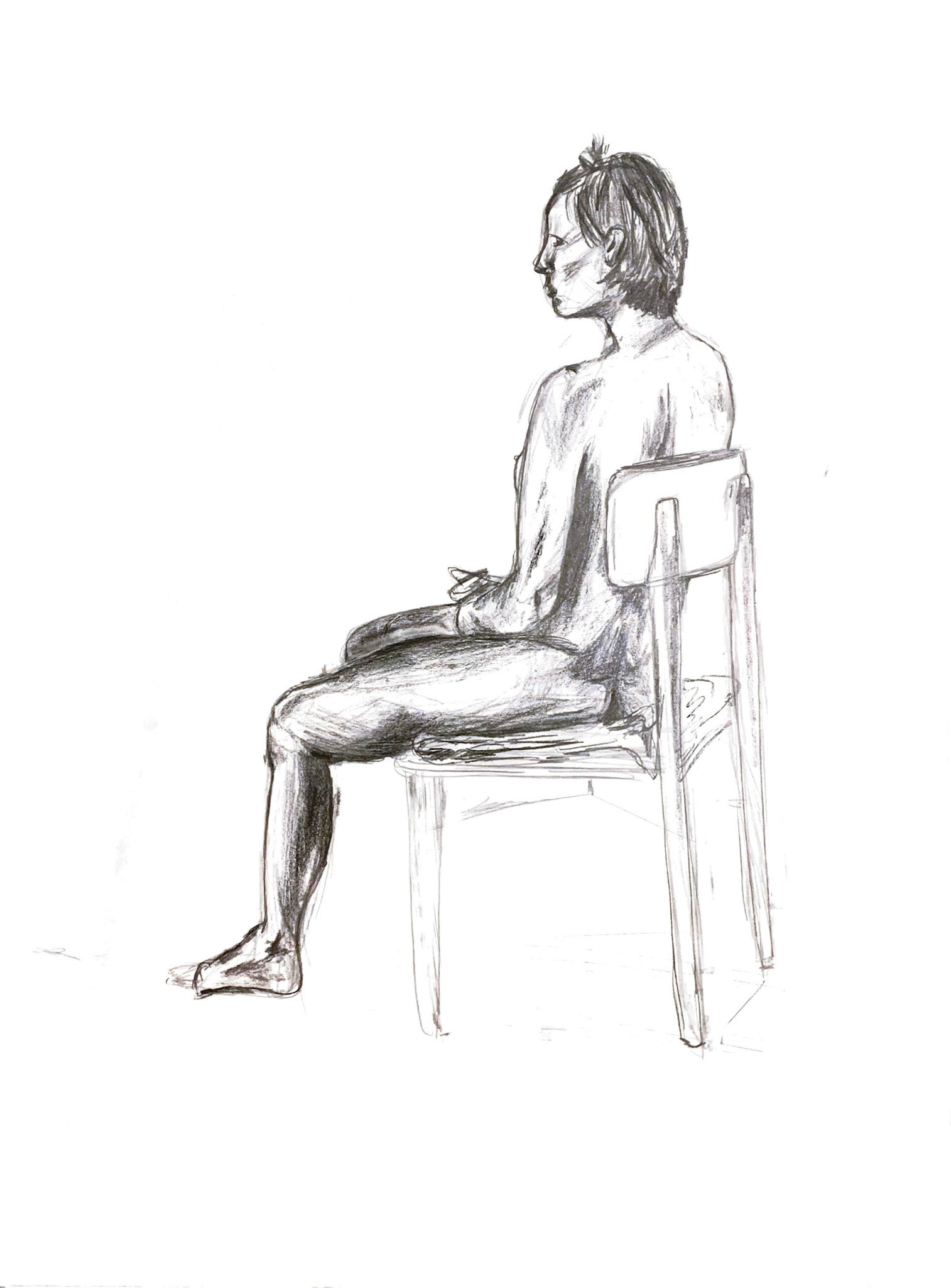 Figure drawing (2019), pencil